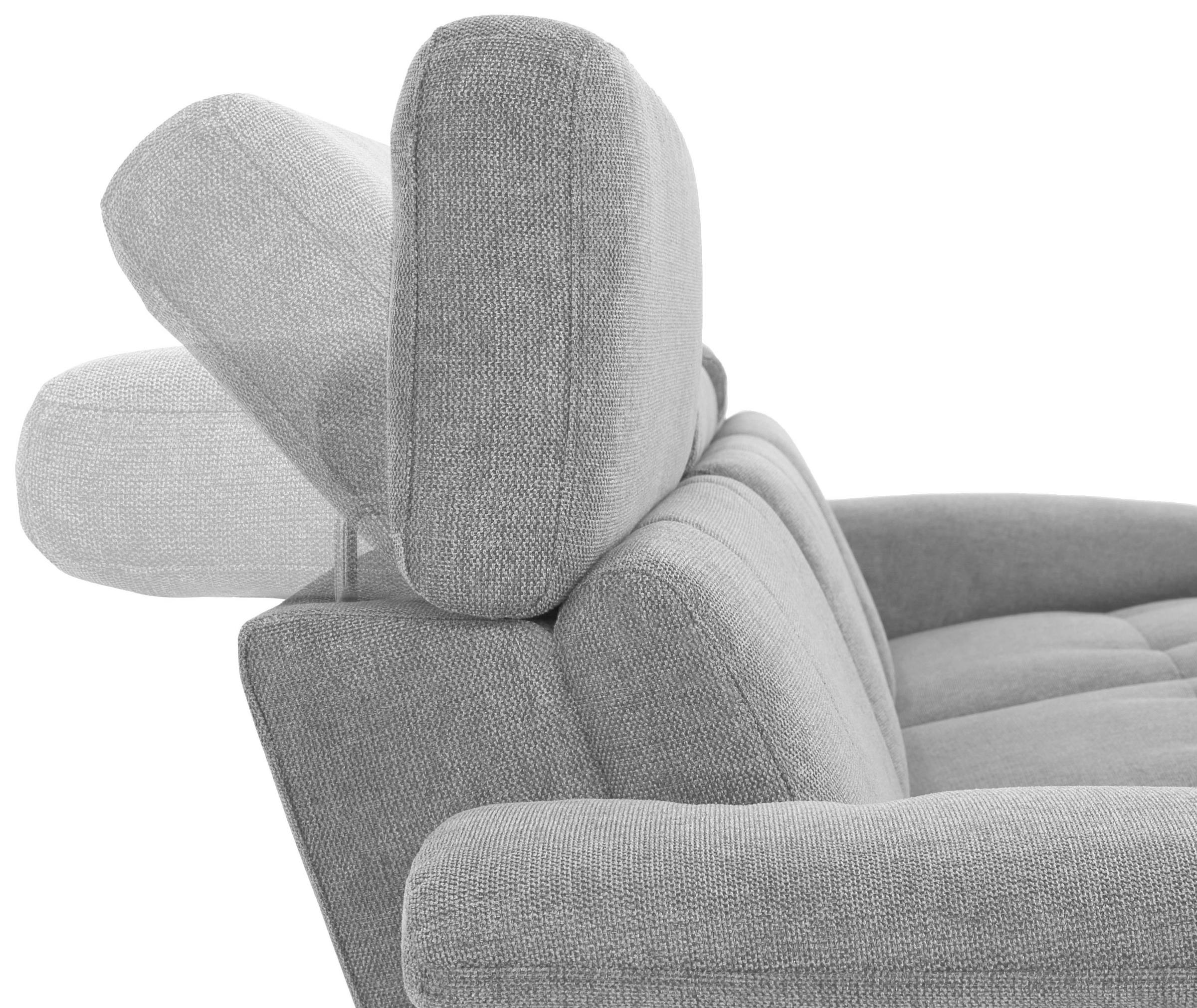 Home affaire Ecksofa »Binado, L-Form,«, mit manueller oder elektrischer Relaxfunktion mit USB-Anschluss
