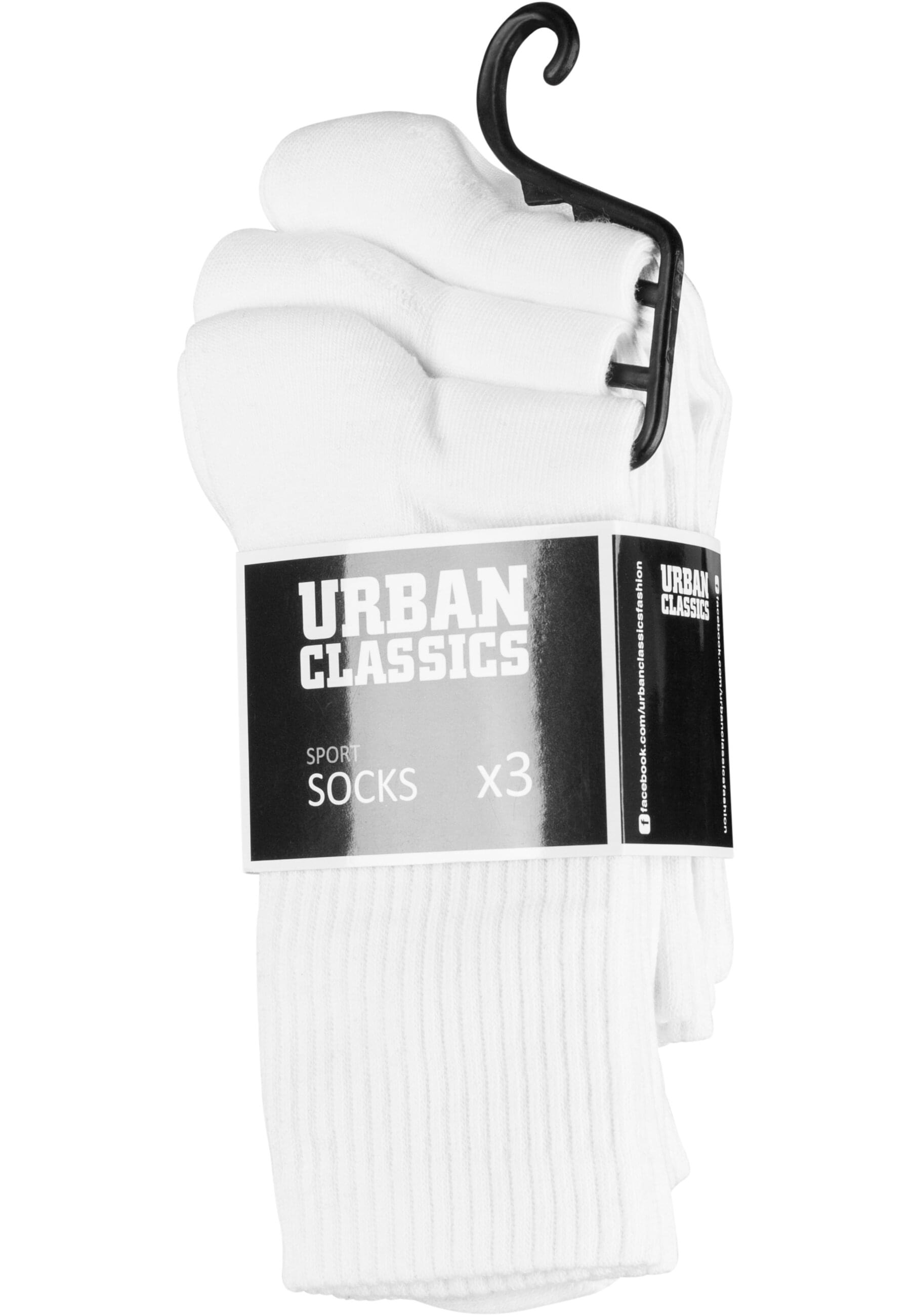 URBAN CLASSICS Strümpfe "Urban Classics Unisex Sport Socks 3-Pack", (1 Paar)