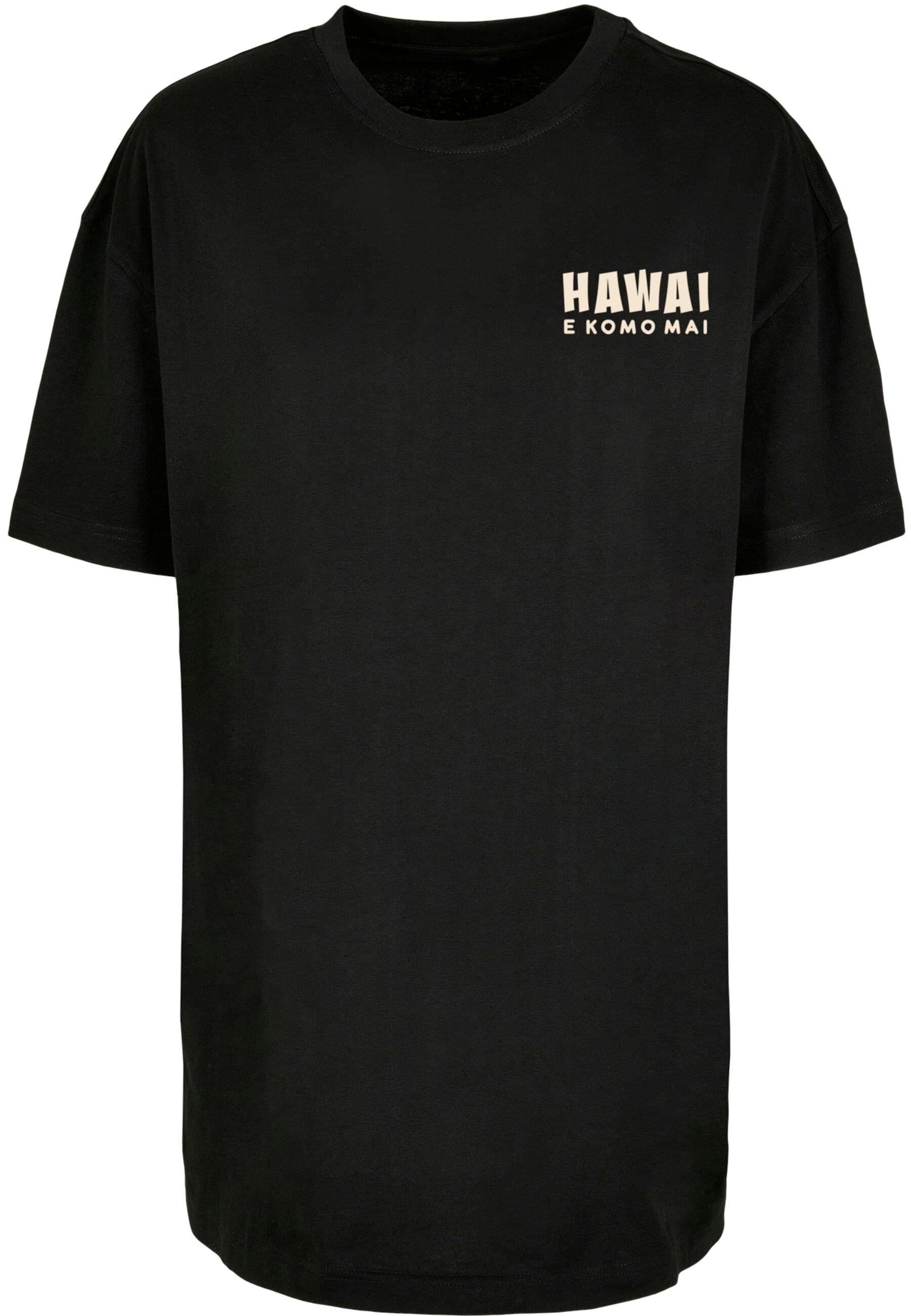 Merchcode T-Shirt "Merchcode Ladies Hawai Oversized Tee" 1 Stk. günstig online kaufen