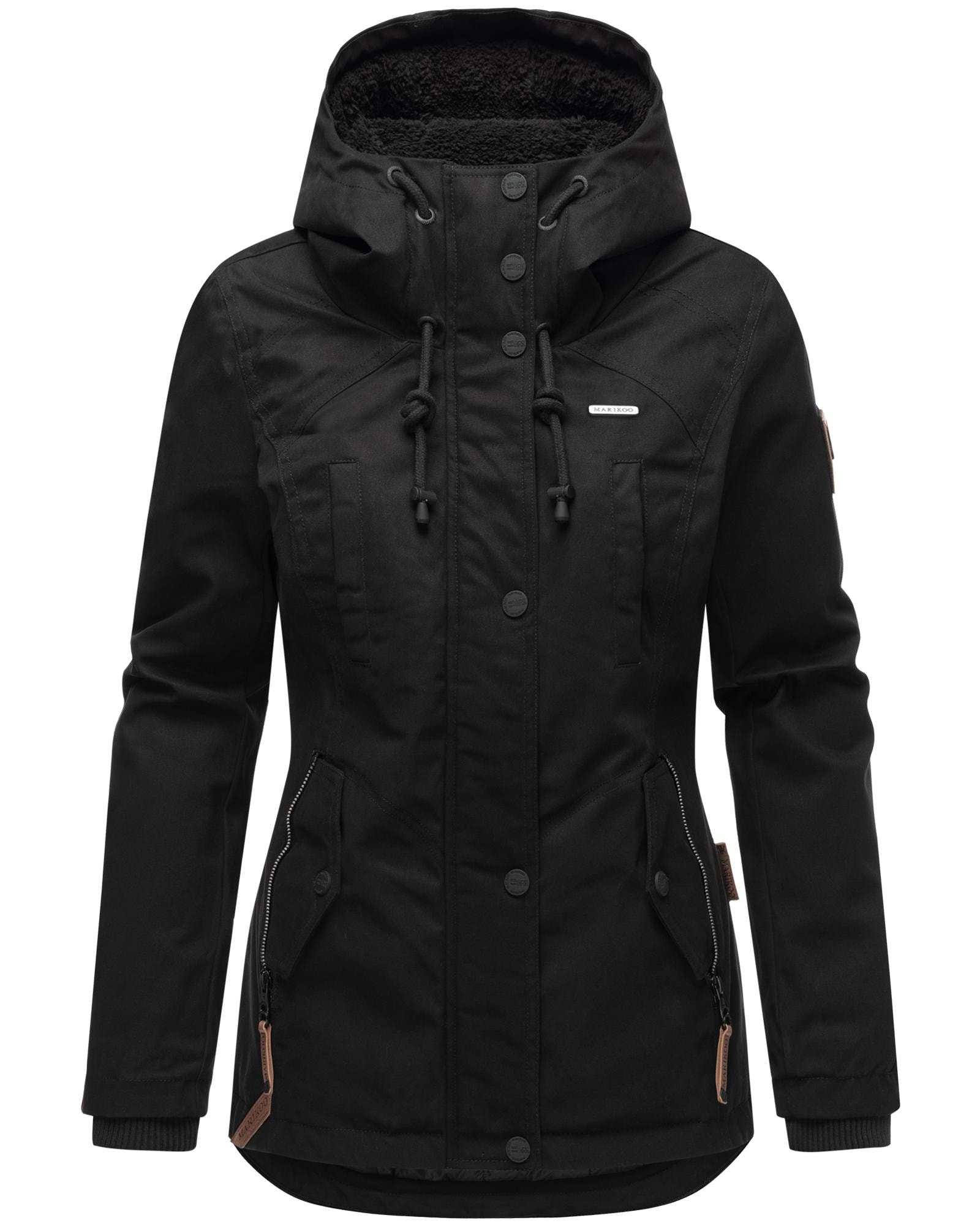 Marikoo Winterjacke »Bikoo«, mit Kapuze, sportliche Damen Outdoor Baumwolljacke mit Kapuze