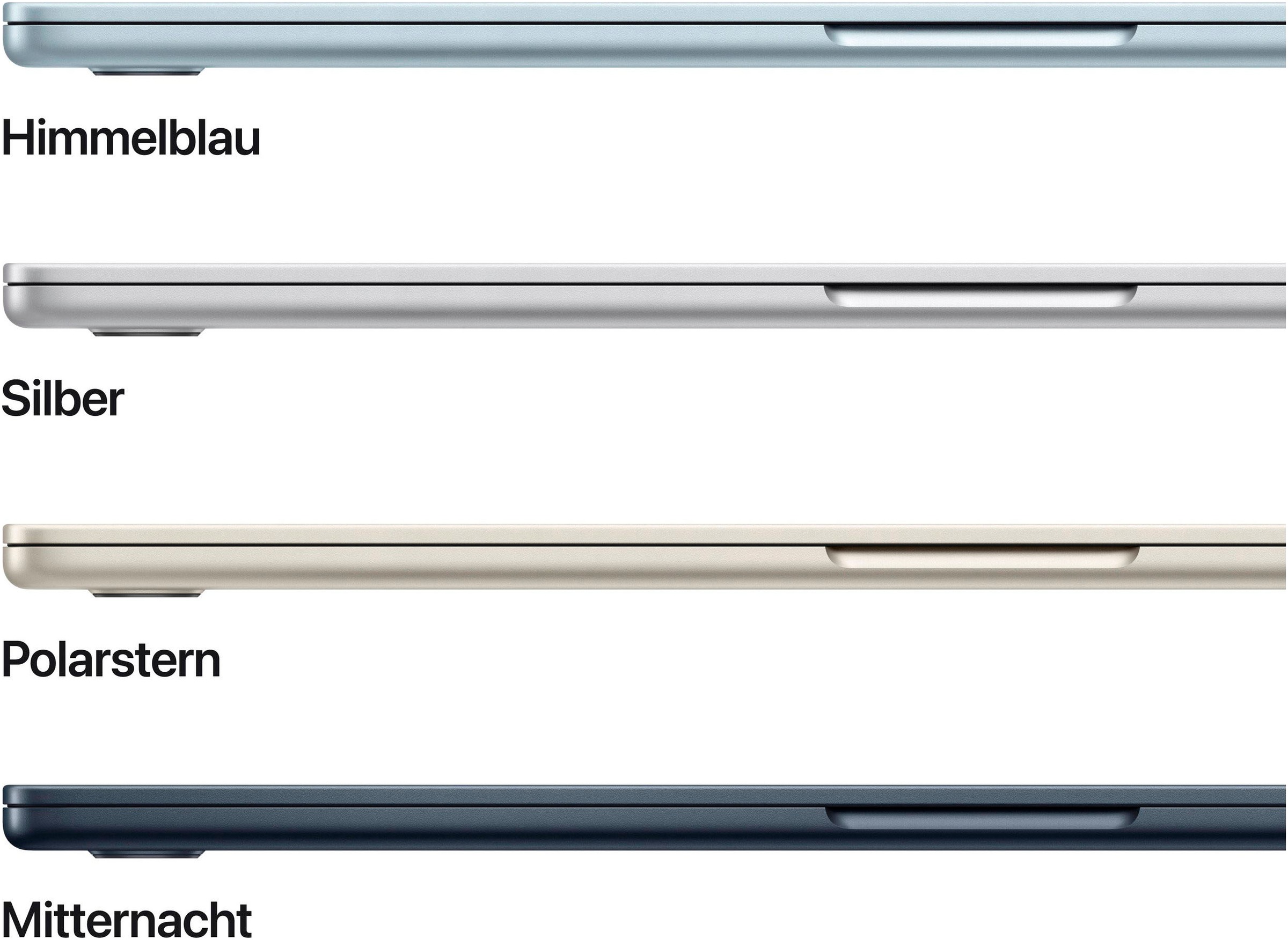 Apple Notebook »MacBook Air 15" CTO«, 38,91 cm, / 15,3 Zoll, Apple, M4, 10-Core GPU, 256 GB SSD