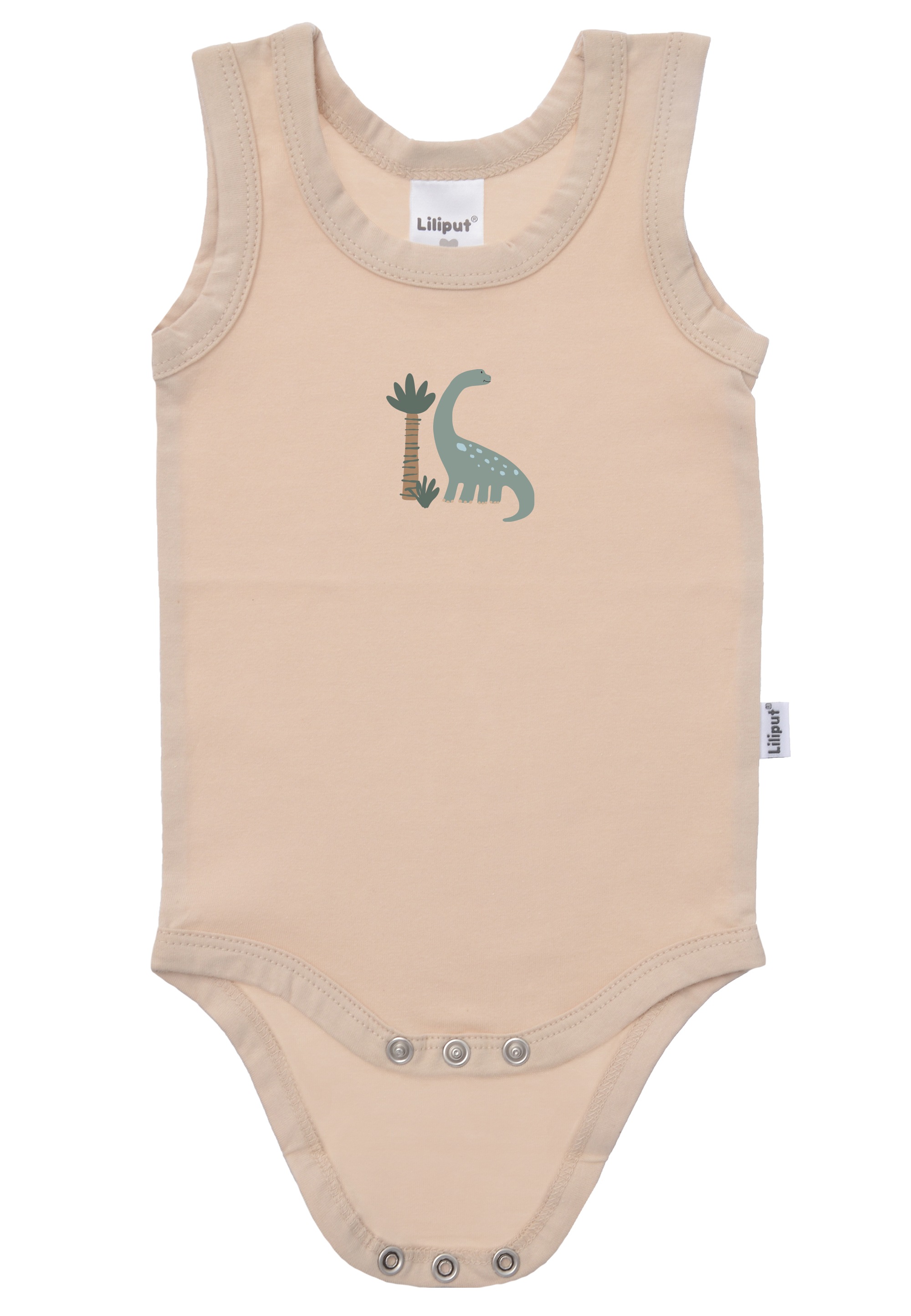 Thumbnail - Liliput Body "Dinosaurier" 2 Stk. 2er-Pack mit niedlichem Frontprint