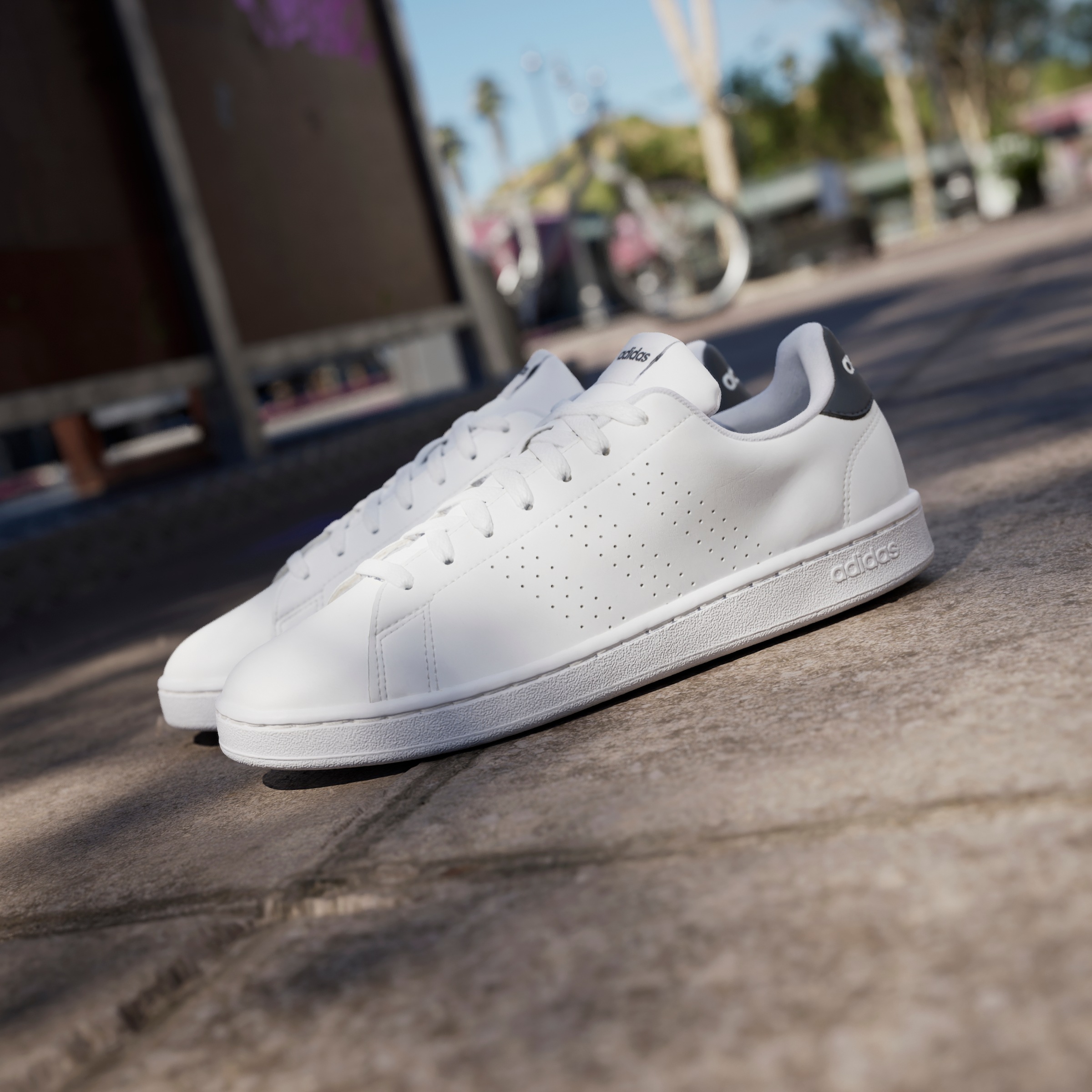 adidas Sportswear Sneaker »ADVANTAGE«, Design auf den Spuren des adidas Stan Smith