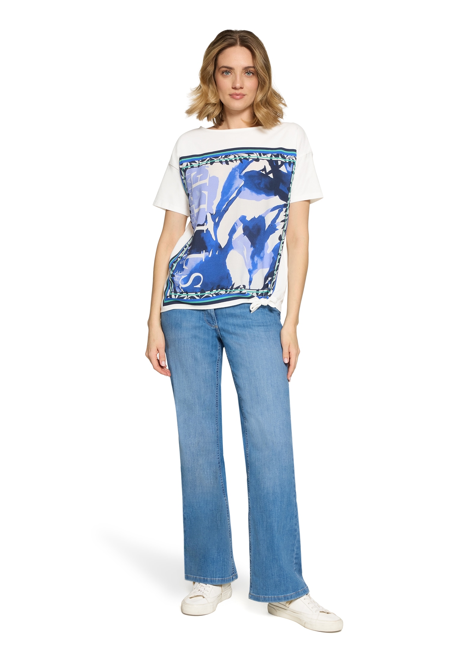 Betty Barclay Kurzarmshirt »Damen mit Schleifenknoten« 1 tlg.
