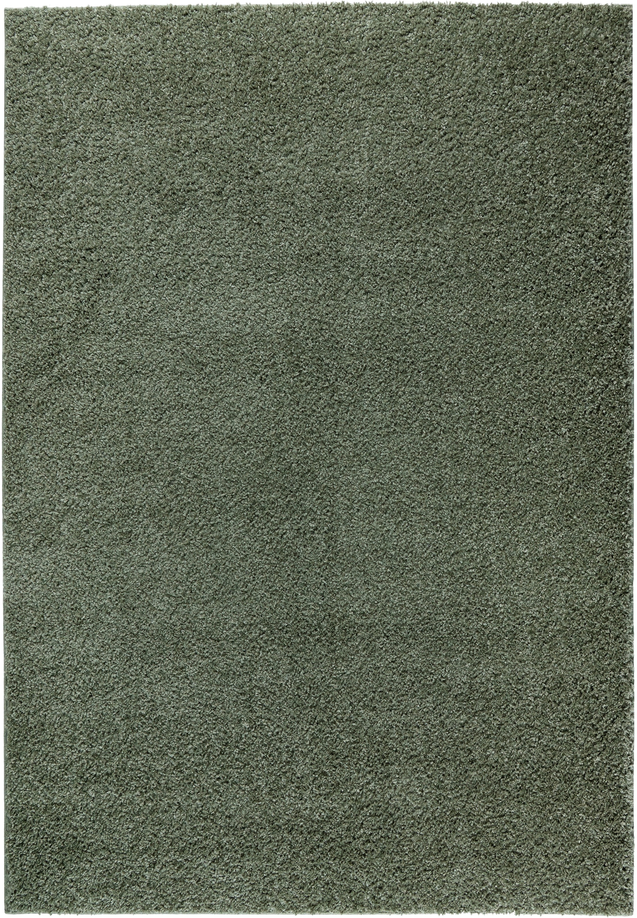 my home Hochflor-Teppich "Shaggy 30" rechteckig 30 mm Höhe Teppich, Uni Far günstig online kaufen