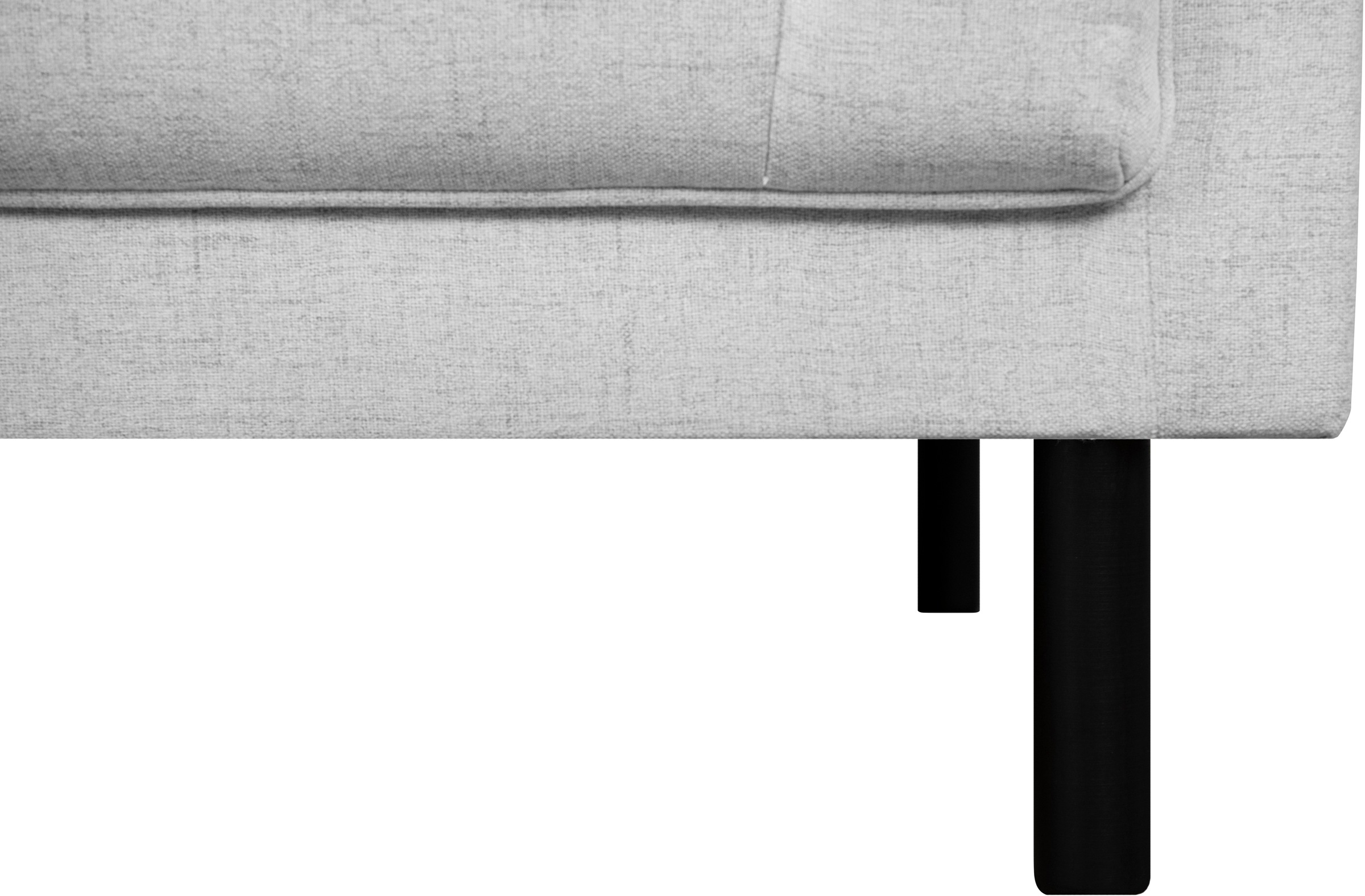 INOSIGN Ecksofa »AGNIA L-Form  B/T/H: 244/244/71 cm«, incl. Zierkissen, gleichschenklig, auch in Cord