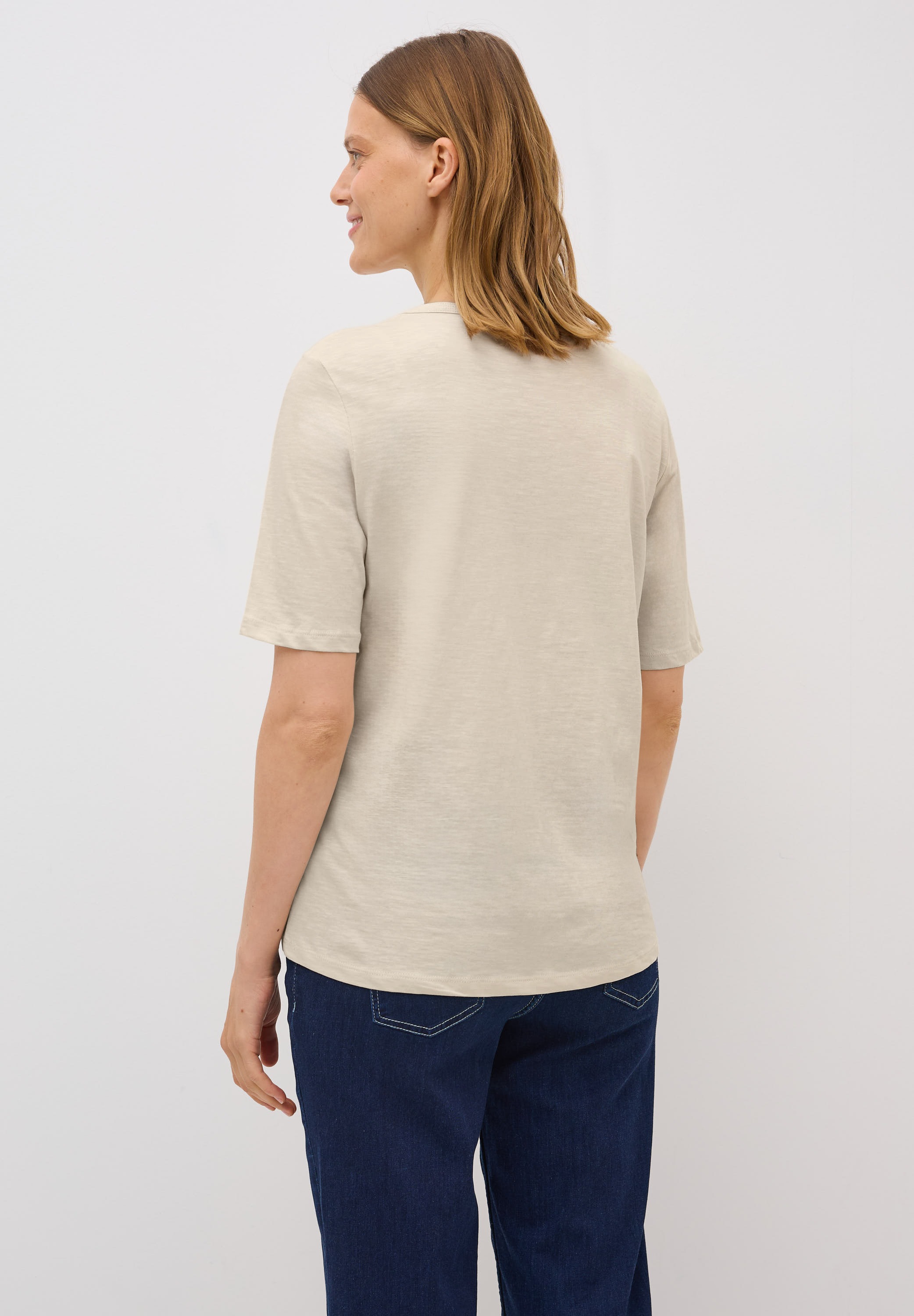 Cecil T-Shirt, aus reiner Baumwolle