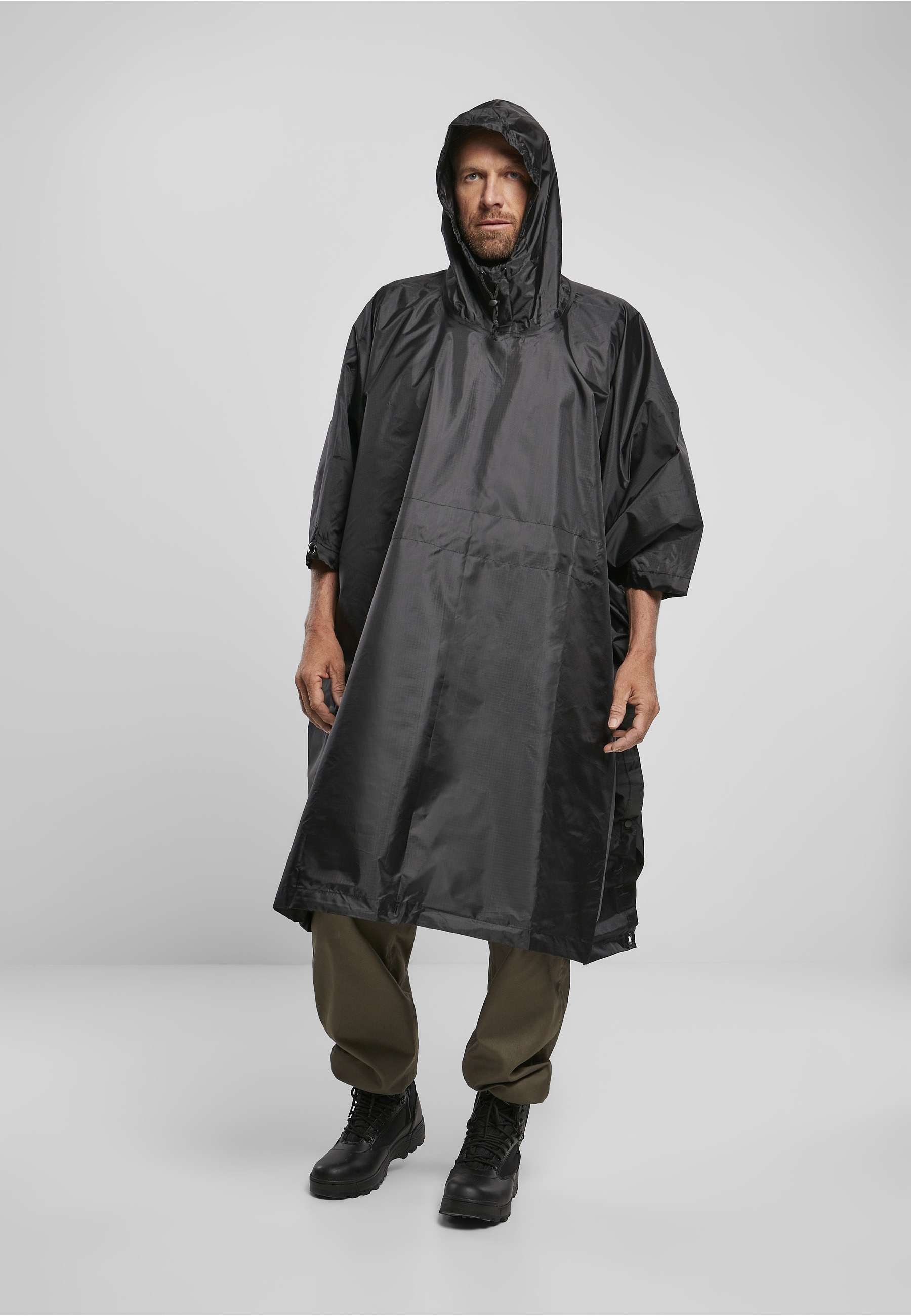Brandit Outdoorjacke »Brandit Herren Ripstop Poncho« 1 Stk. tlg. ohne Kapuze