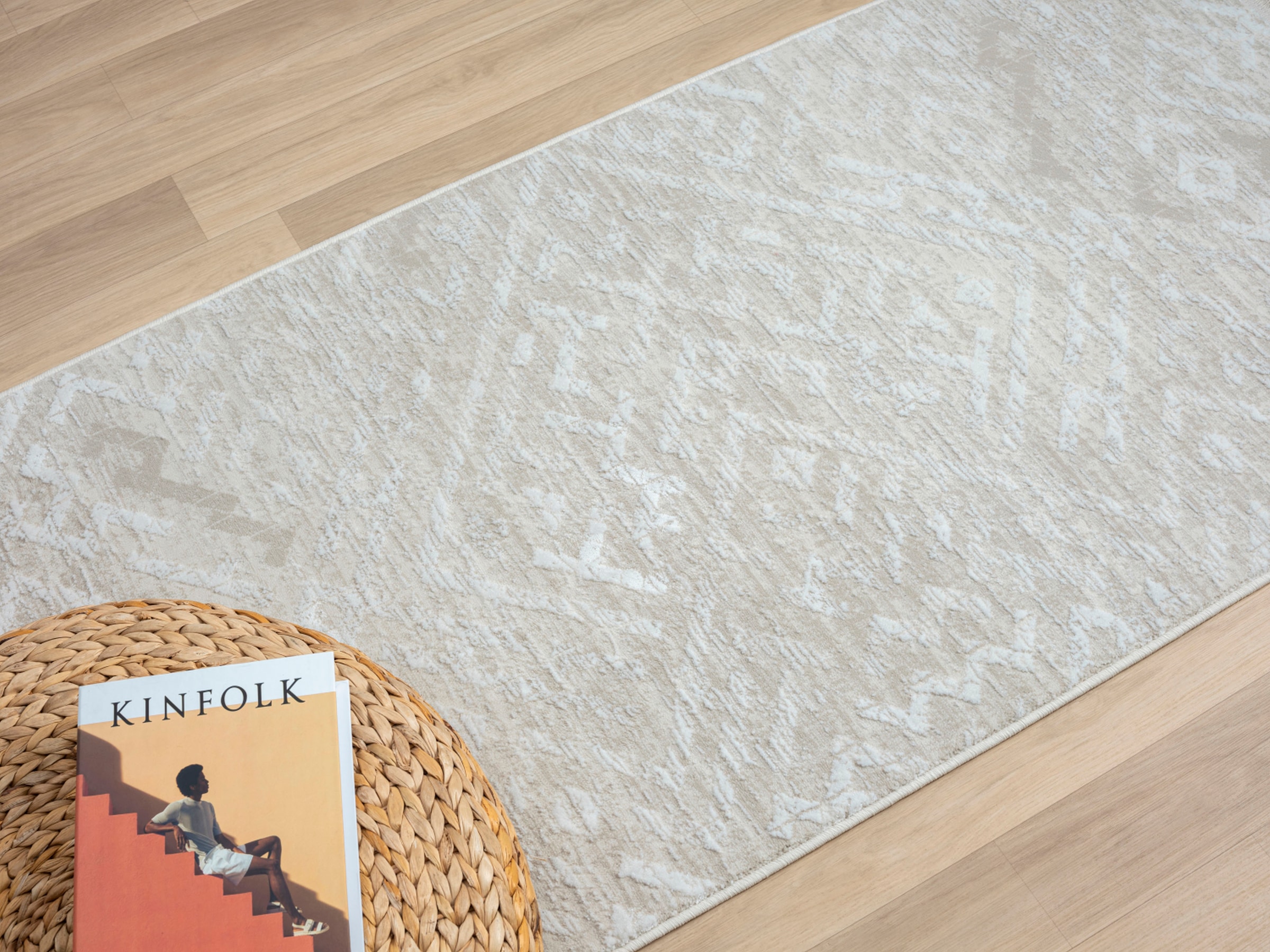 Myflair Möbel & Accessoires Teppich »My Type 2 Lagerräumung«, rechteckig, 10 mm Höhe, Kurzflor, Ethno-Style, besonders weich durch Microfaser, mit Fransen