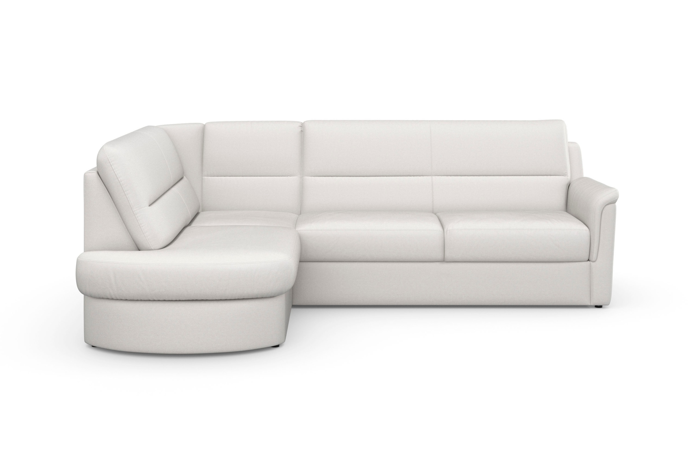 sit&more Ecksofa "Panini L-Form" wahlweise mit Vorziehsitz und Bettkasten