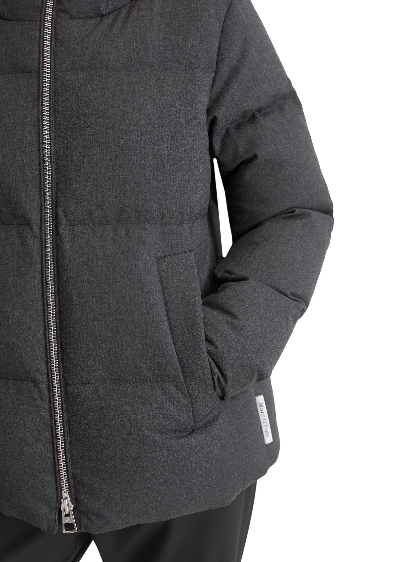 Marc O'Polo Outdoorjacke »aus recyeltem Flanell«