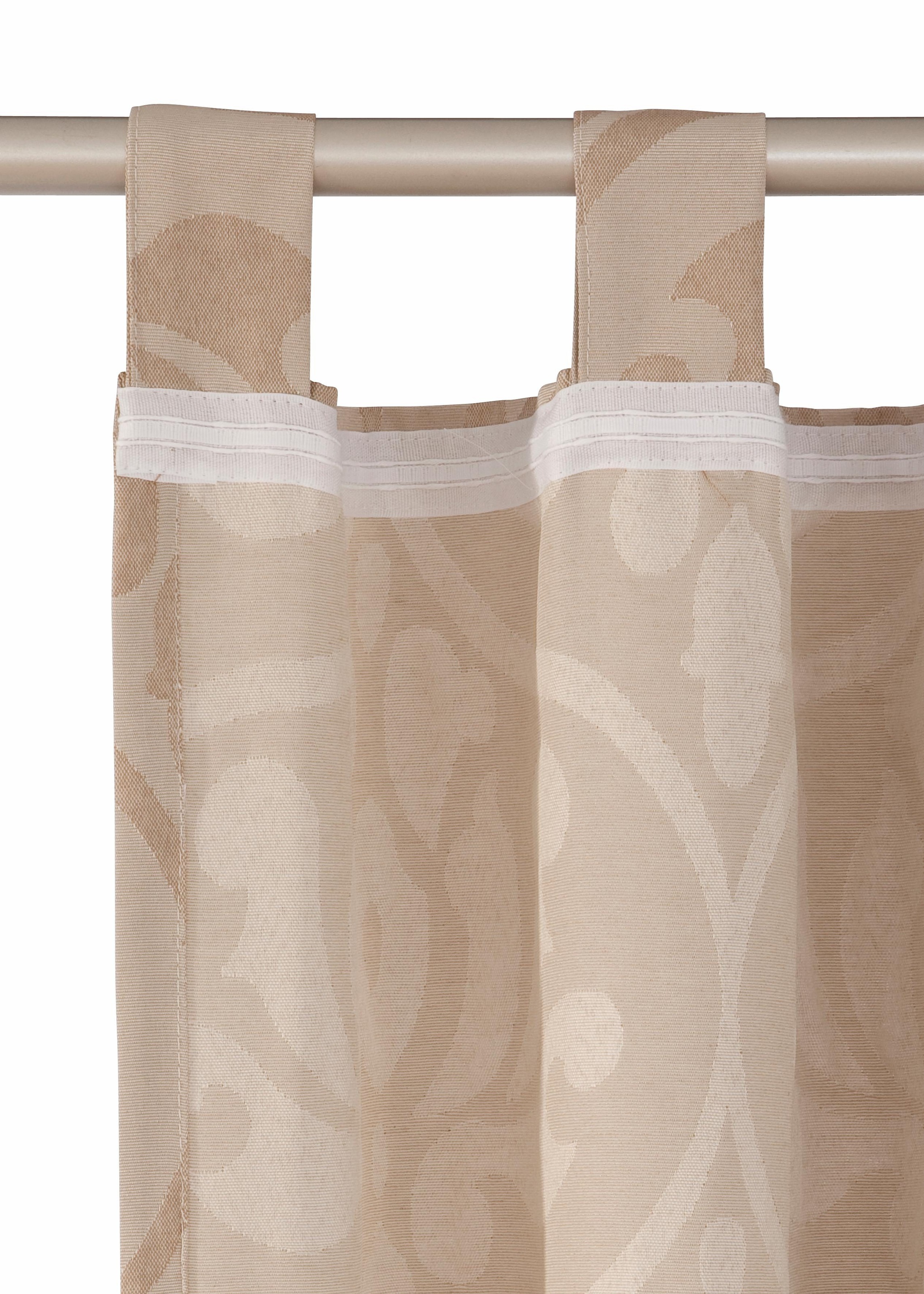 Wirth Vorhang "Medina" Schlaufen 1 Stk. tlg. günstig online kaufen