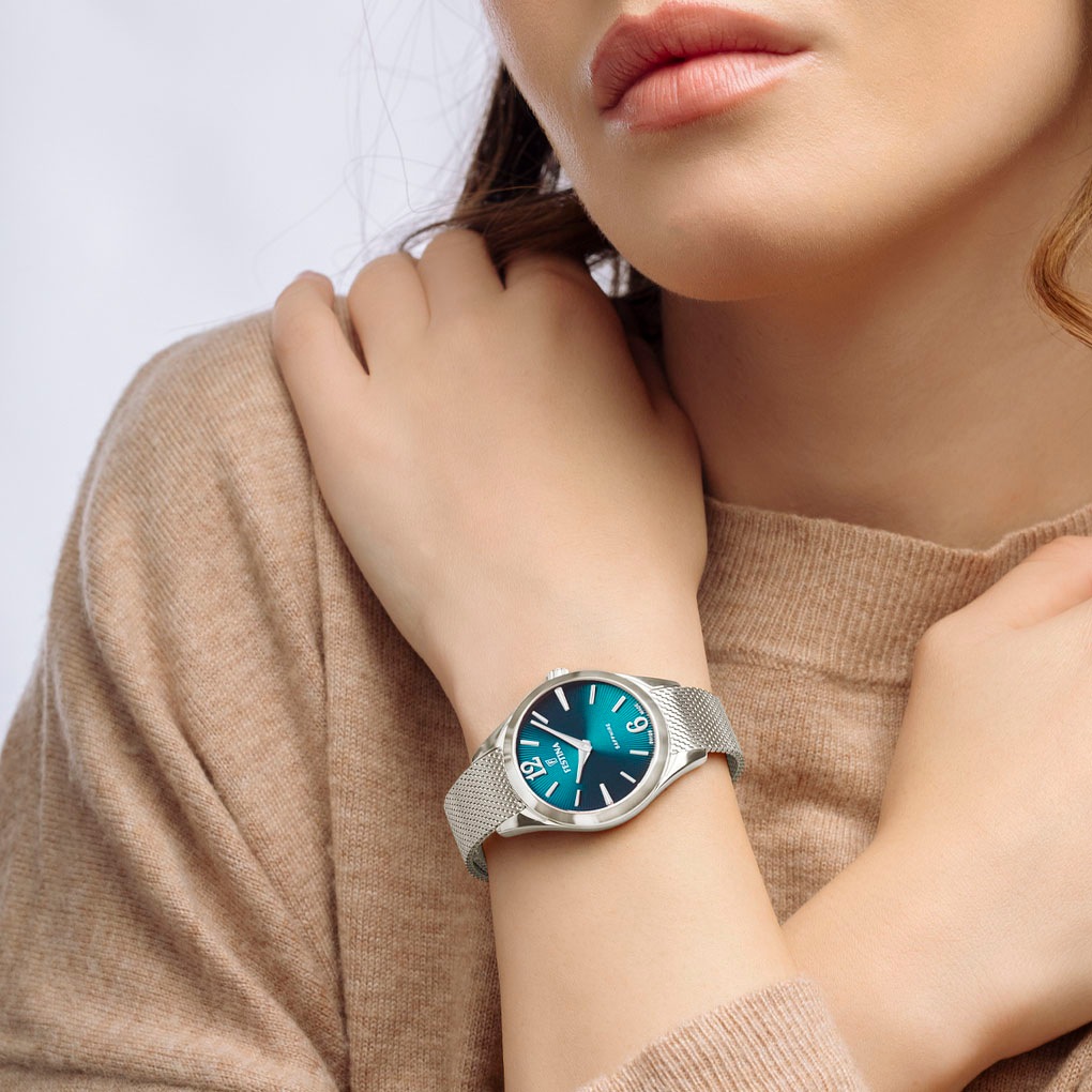 Festina Quarzuhr »Grace«, Armbanduhr, Damenuhr, Swiss Made, Edelstahlarmband, Saphirglas