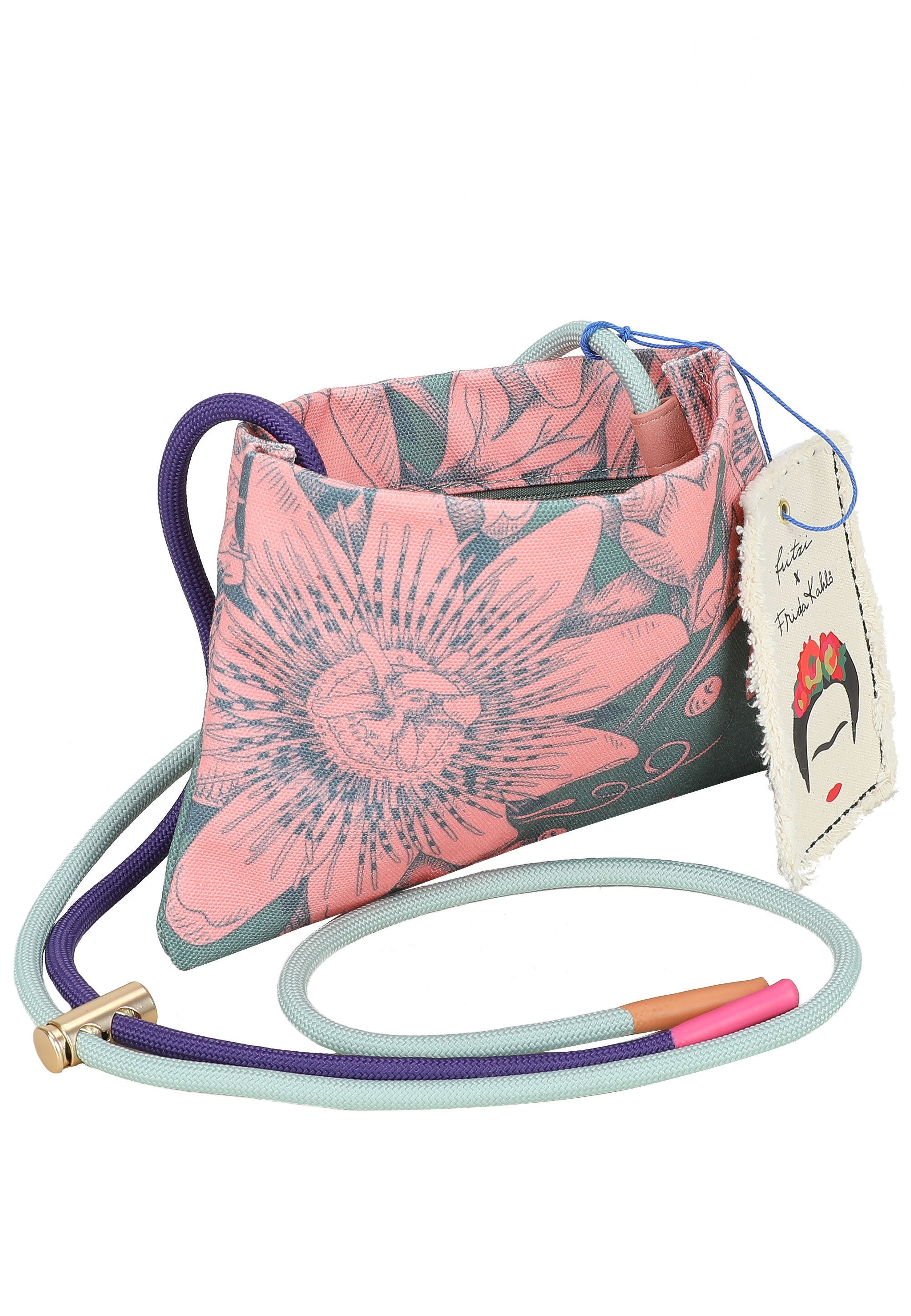 Fritzi aus Preußen Umhängetasche »Fritzi x Frida Kahlo« mit Blumenprint