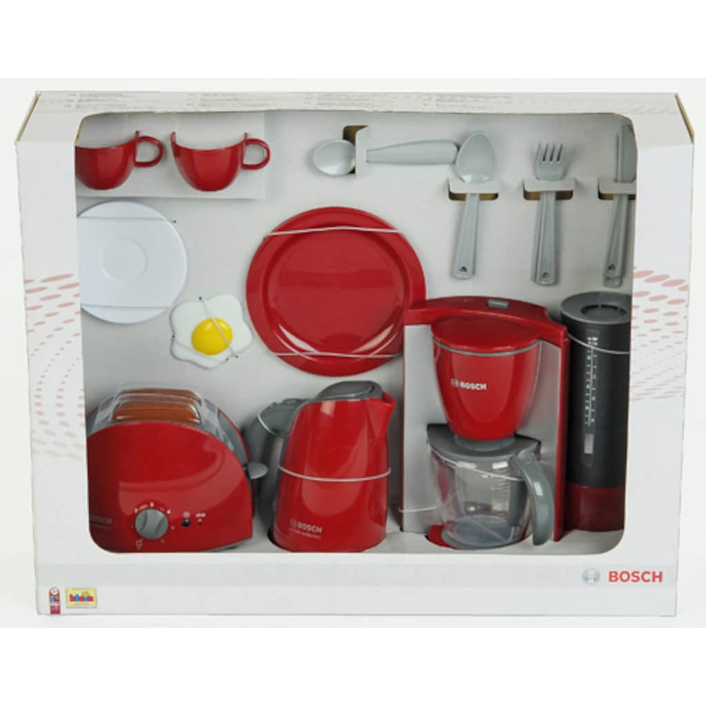 Klein Kinder-Küchenset »Bosch Frühstückset«, (Set, 16 tlg.)