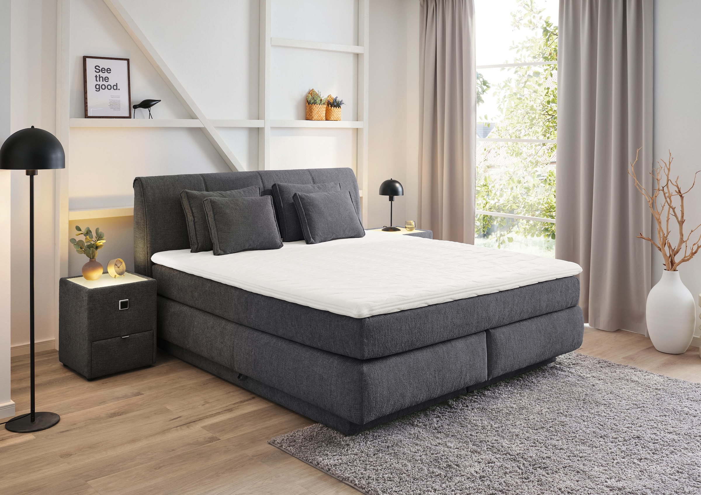 Jockenhöfer Gruppe Boxspringbett ""Carla", OTTOs Choice Topseller, wahlweis günstig online kaufen