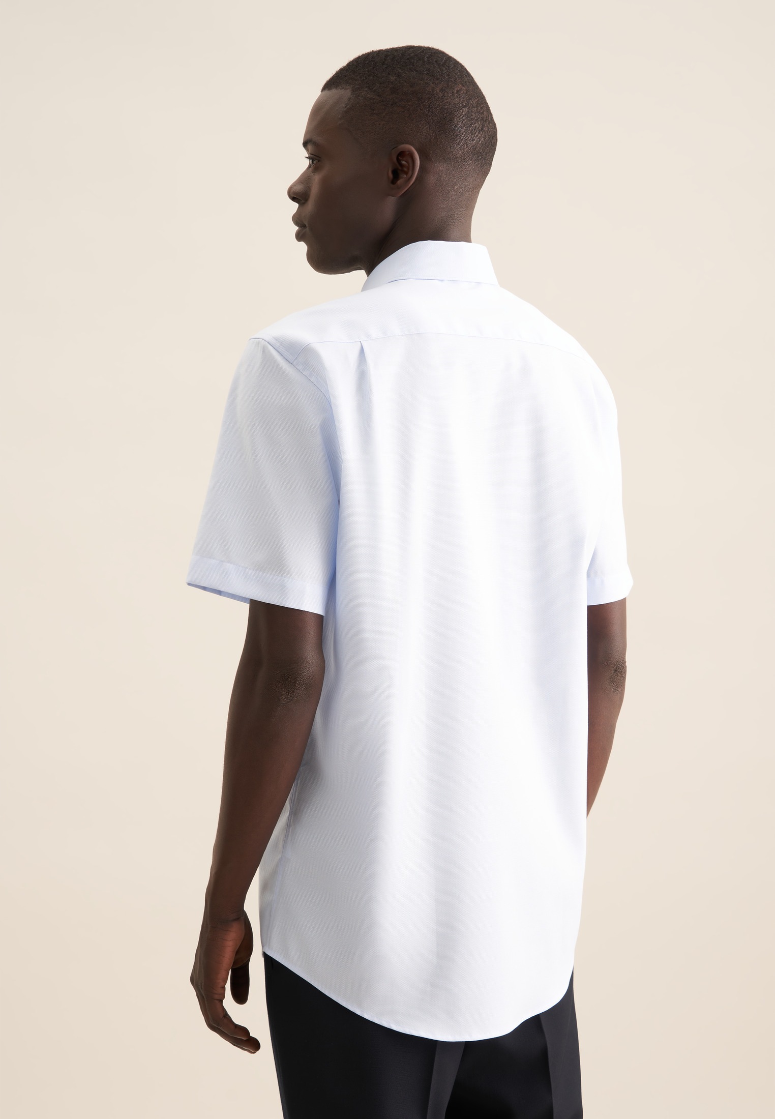 seidensticker Businesshemd "Comfort", Comfort 1/2 Button-Down-Kragen Strukt günstig online kaufen