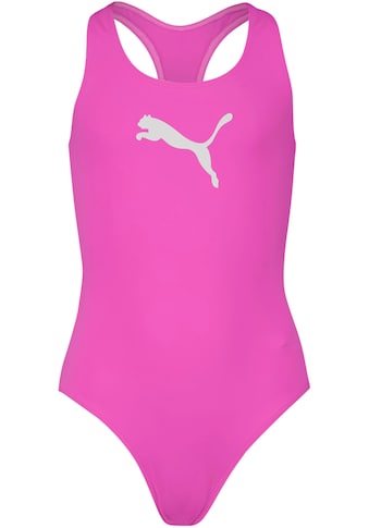 Badeanzug, Mädchen-Schwimmanzug in Racerback-Passform