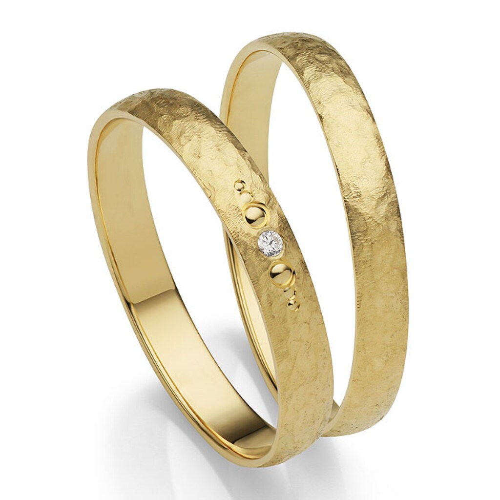 Firetti Trauring »Schmuck Geschenk Gold 375 Hochzeit Ehering "LIEBE"«