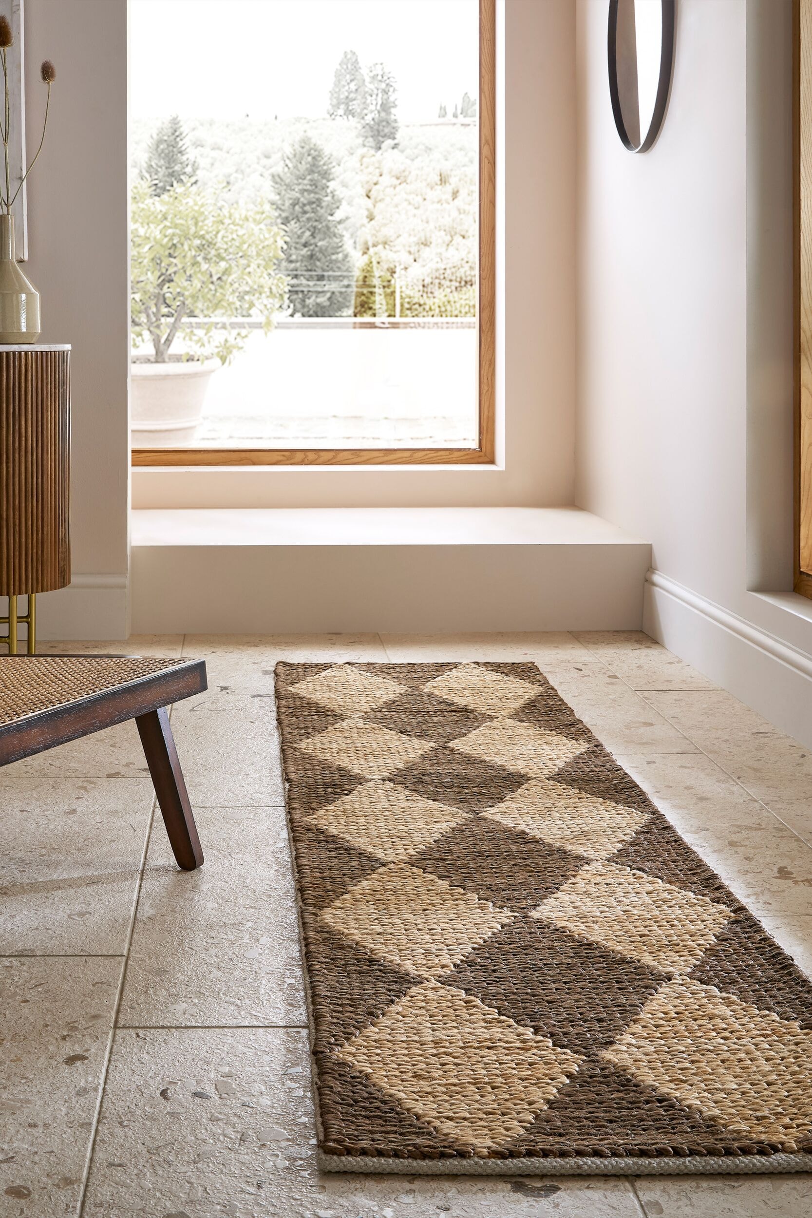 FLAIR RUGS Teppich "Effie Diamond" rechteckig 5 mm Höhe handgeknüpft günstig online kaufen