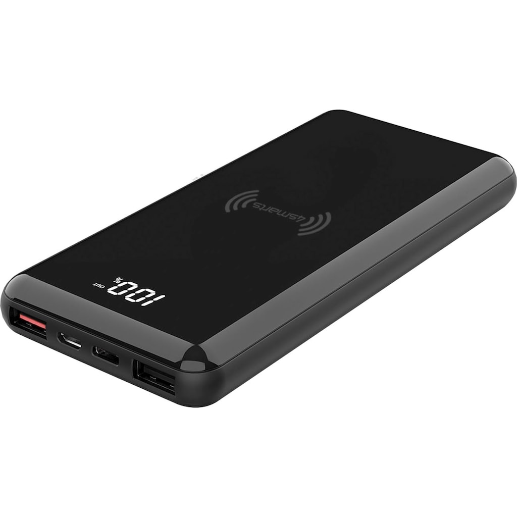 4smarts Powerbank »Wireless Powerbank Ultimate2 10000mAh«, Wireless Powerbank Ultimate2 10000mAh, 10000 mAh