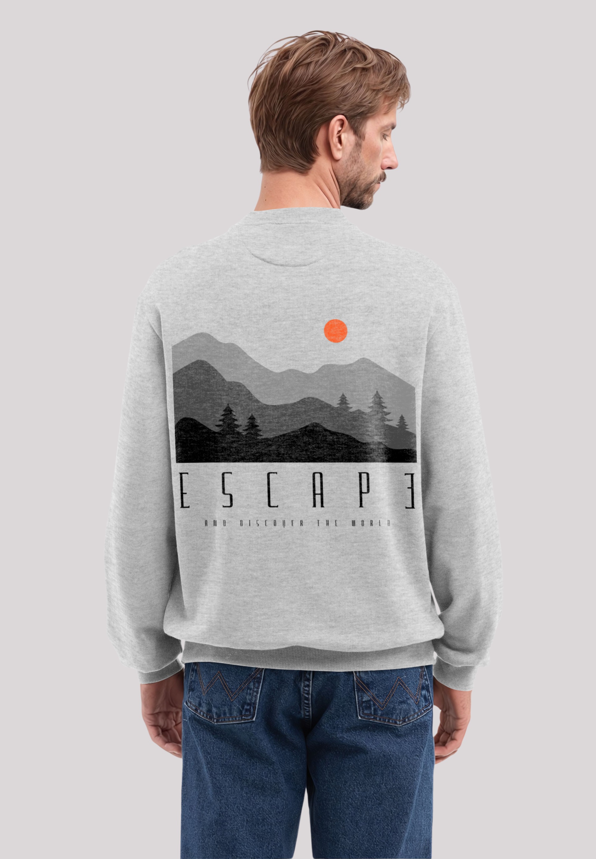 F4NT4STIC Sweatshirt "Escape Discover the World Forest Landscape" Discover günstig online kaufen