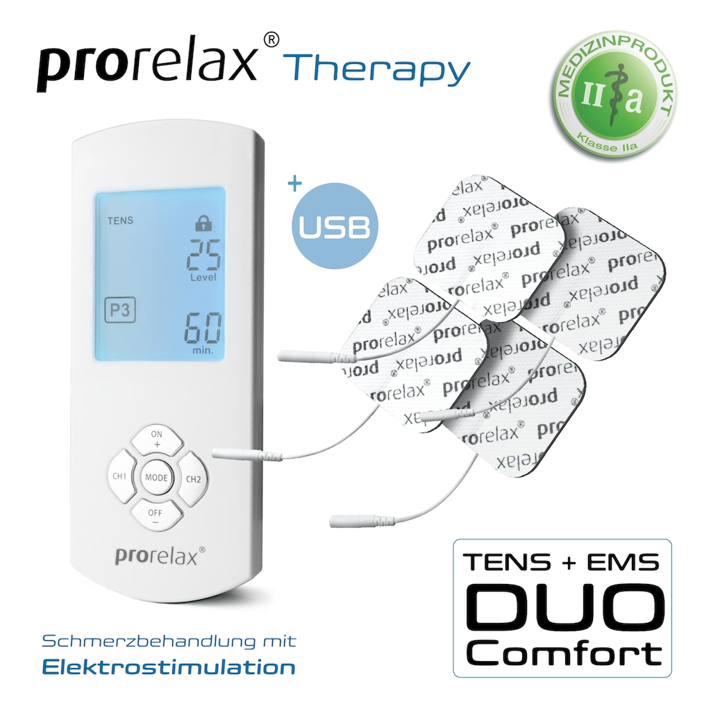 prorelax TENS-EMS-Gerät »51944 Duo Comfort«