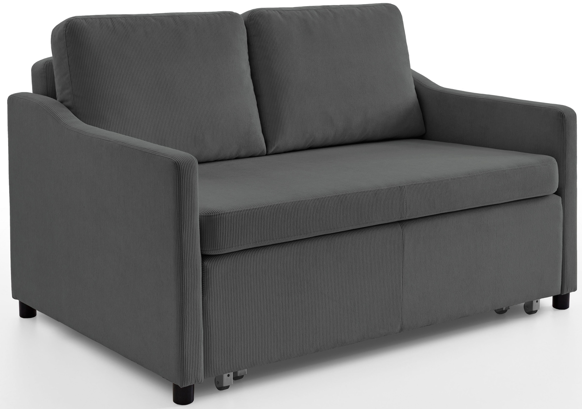 ATLANTIC home collection Schlafsofa »Anella«, mit Cord-Bezug, mit Schlaffunktion, frei im Raum stellbar