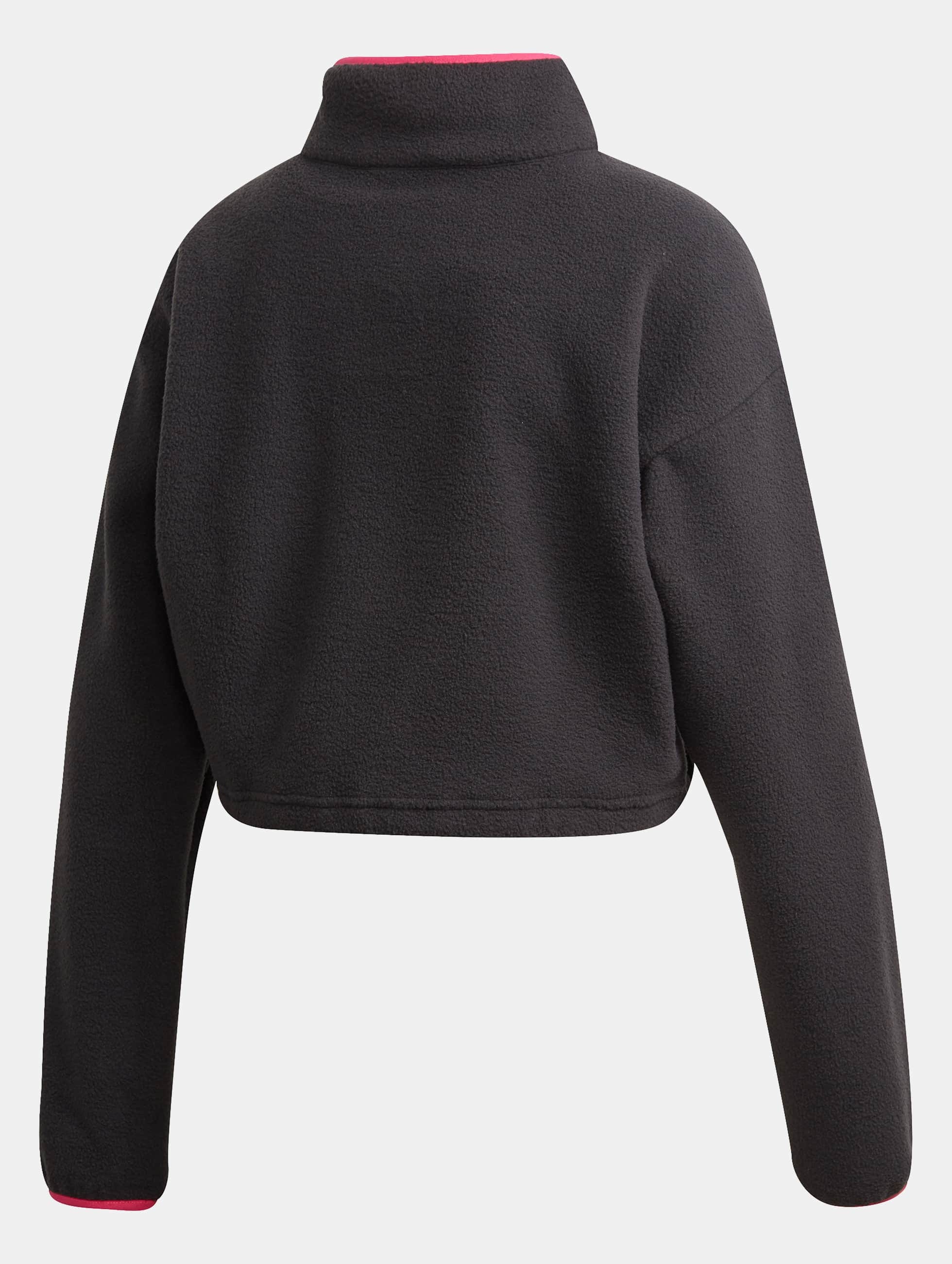 Sweater »Damen adidas Half Zip Polar Crop W«