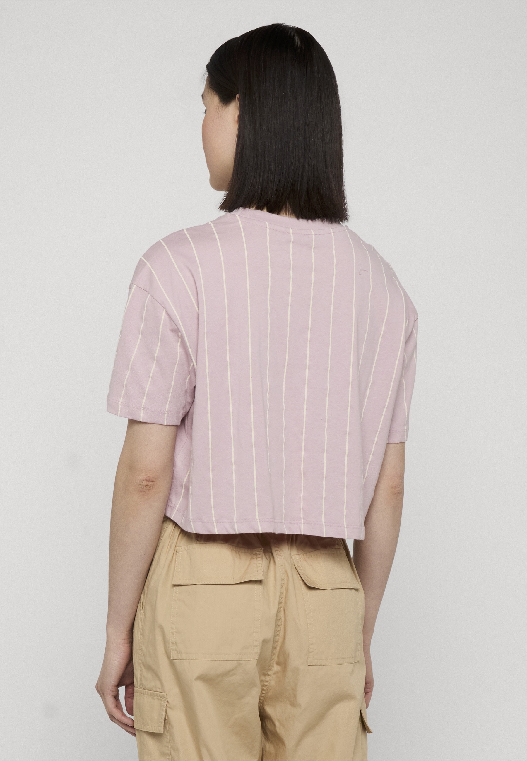 Karl Kani T-Shirt »Karl Kani Small Signature Pinstripe Crop Tee« 1 tlg.