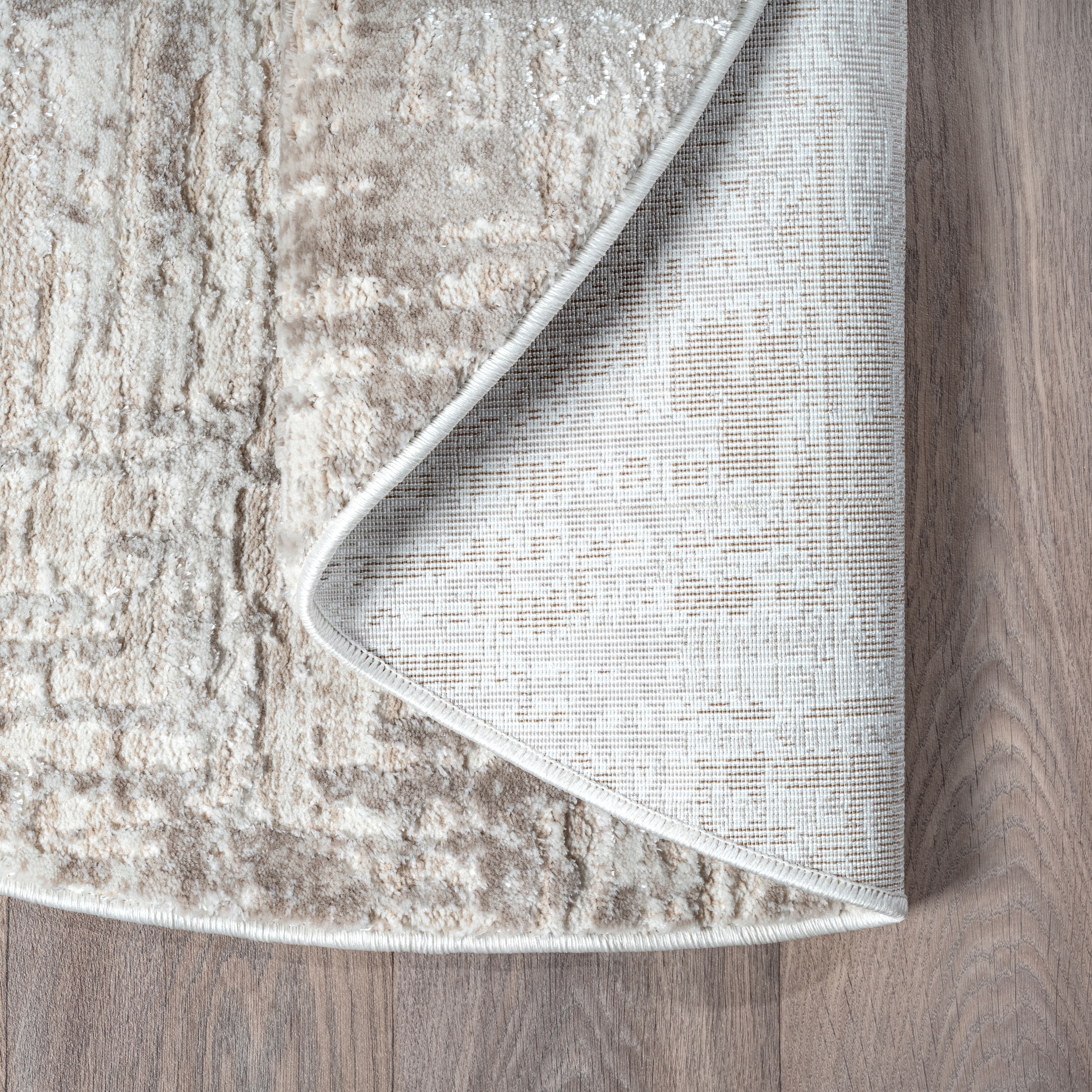 Sanat Teppich »Harmony 3216« rund 12 mm Höhe moderner Kurzflorteppich, Wohnzimmer, auch als Läufer