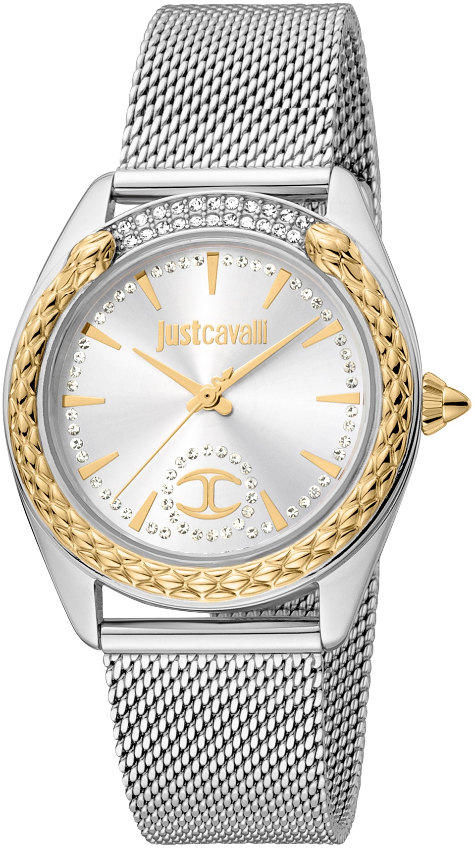 Just Cavalli Time Quarzuhr »JC PRESTIGIO 2, JC1L195M0255«, (Set, 2 tlg., mit Armband)