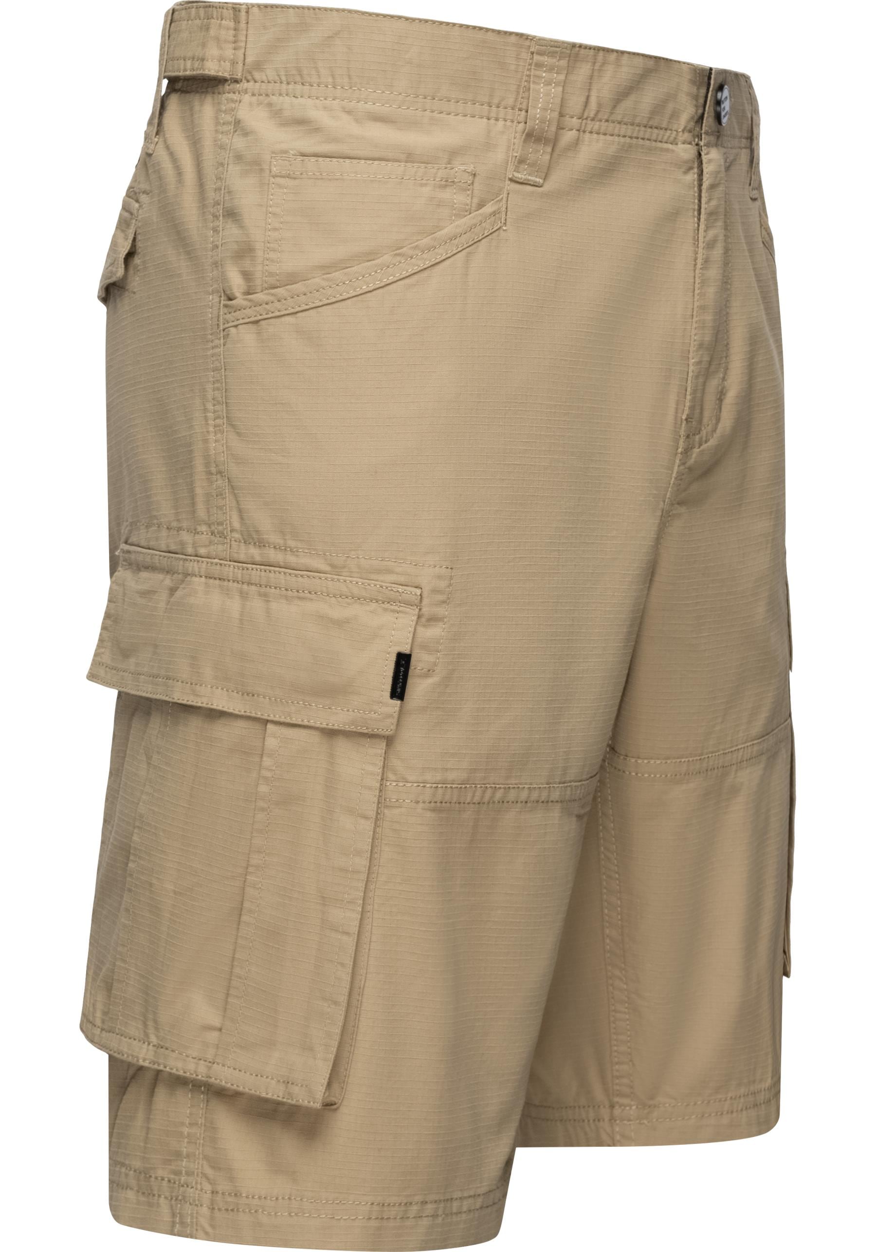 Ragwear Shorts "Merly", (1 tlg.), Kurze Herren Cargo-Hose mit großen Taschen