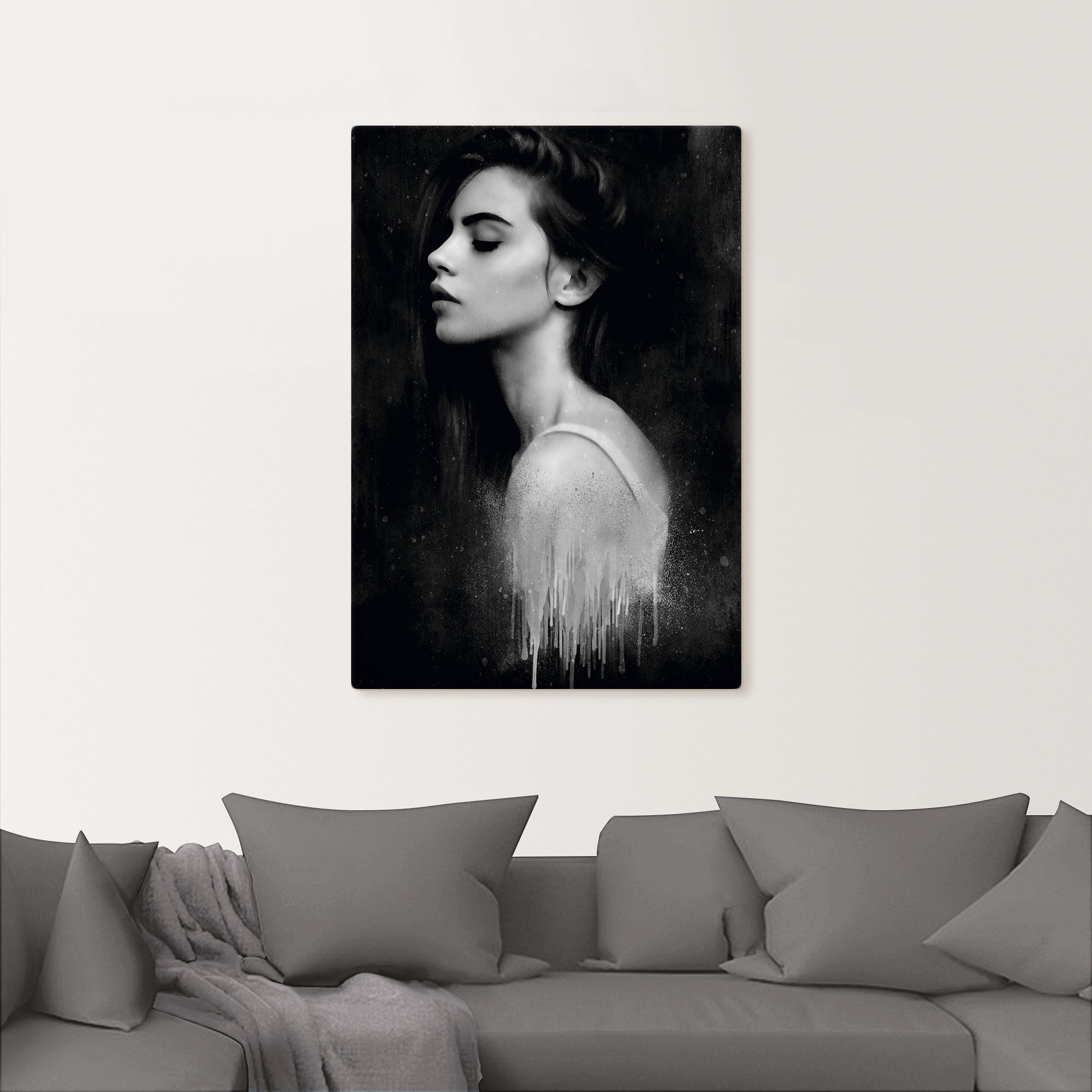 Artland Wandbild »Look at me«, Portrait, (1 St.), als Leinwandbild, Poster in verschied. Größen