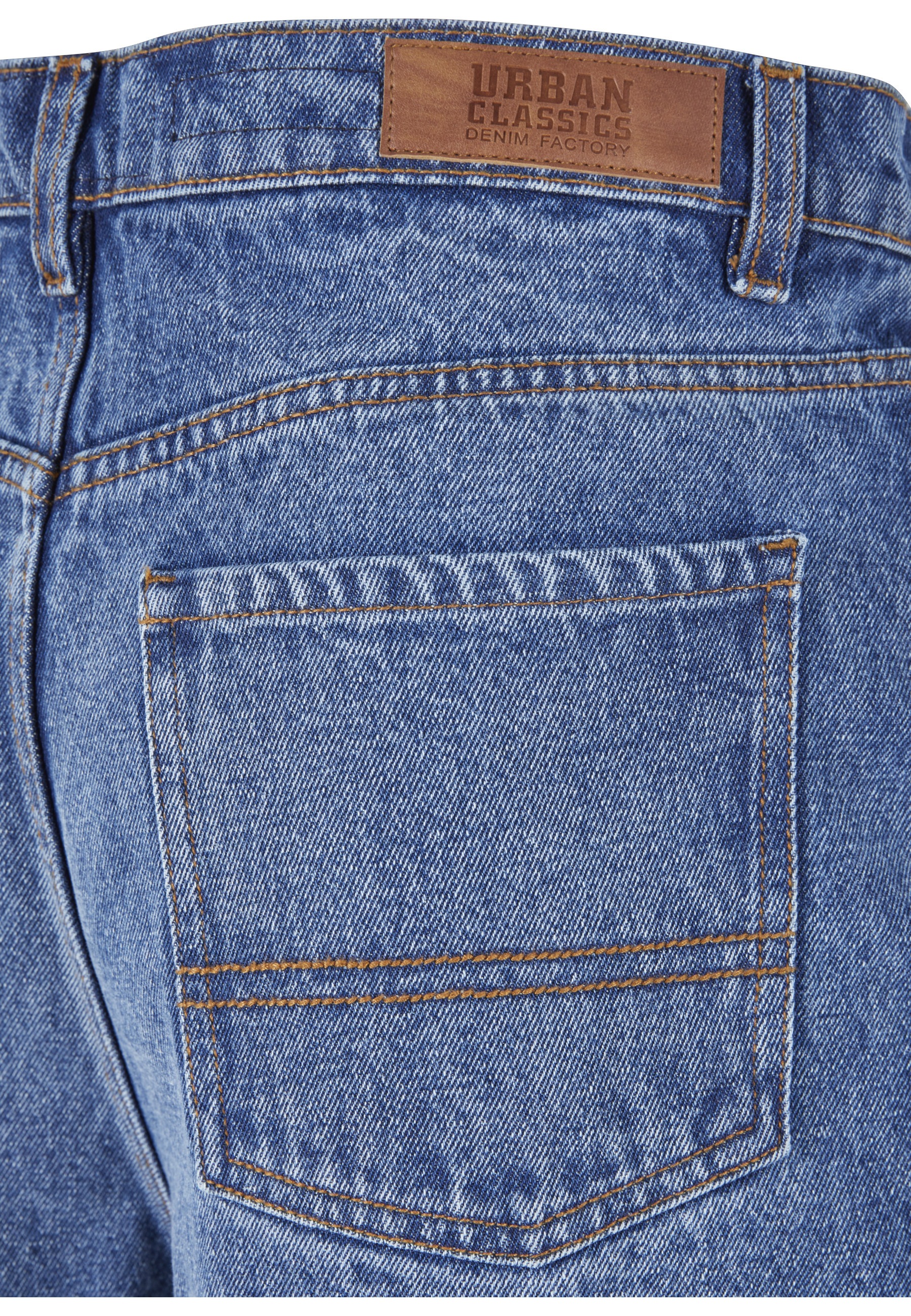 Urban Classics Jean Heavy Ounce Baggy Fit New Mid Blue Washed 30 3