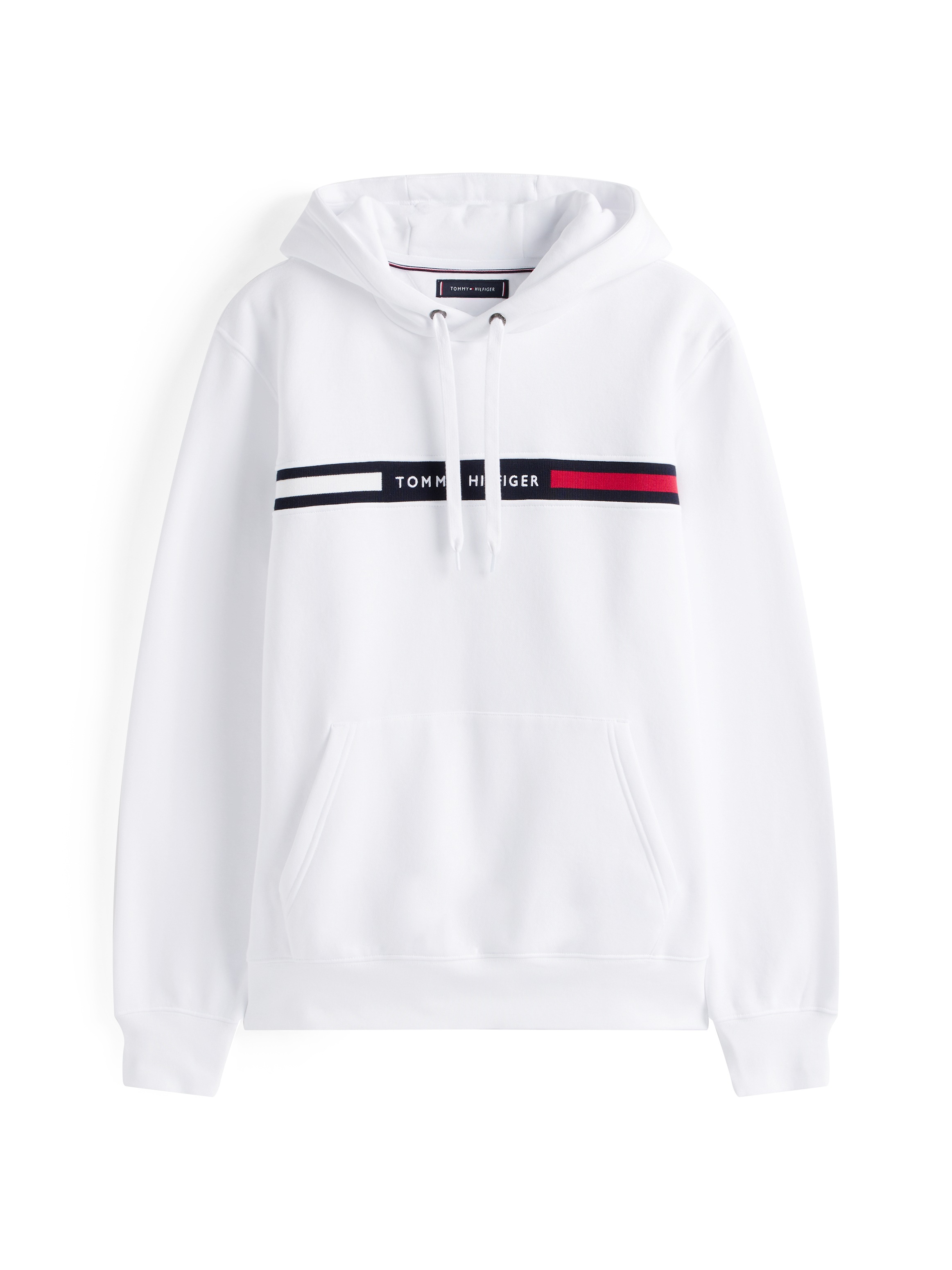 Tommy Hilfiger Kapuzensweatshirt »HILFIGER CHEST INSERT HOODY«, mit Kapuze, Kängurutasche, Logoschriftzug