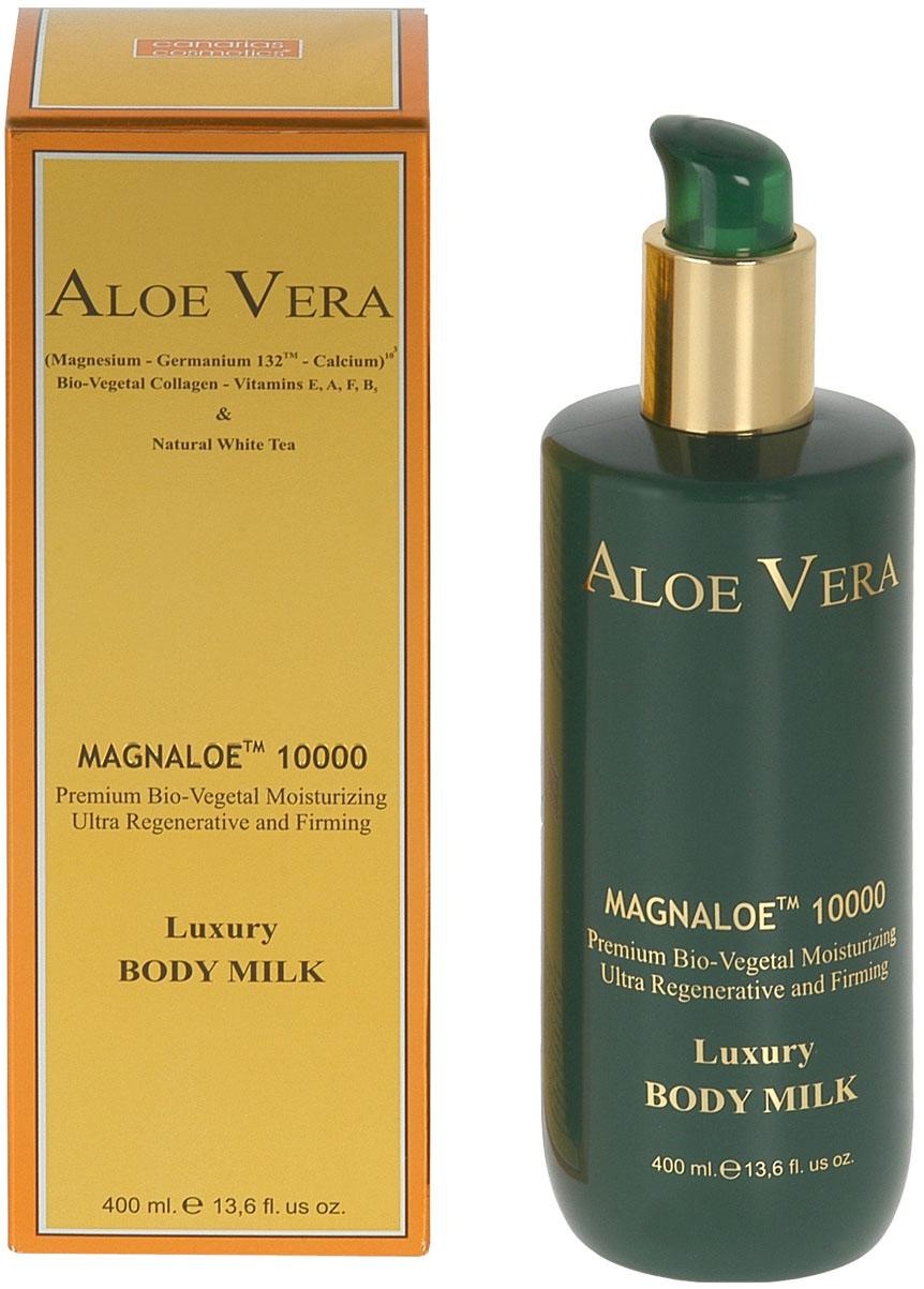 canarias cosmetics Körpermilch »Magnaloe 10000«, Aloe Vera strafft und revitalisiert die Haut, verzögert Zellalterung.