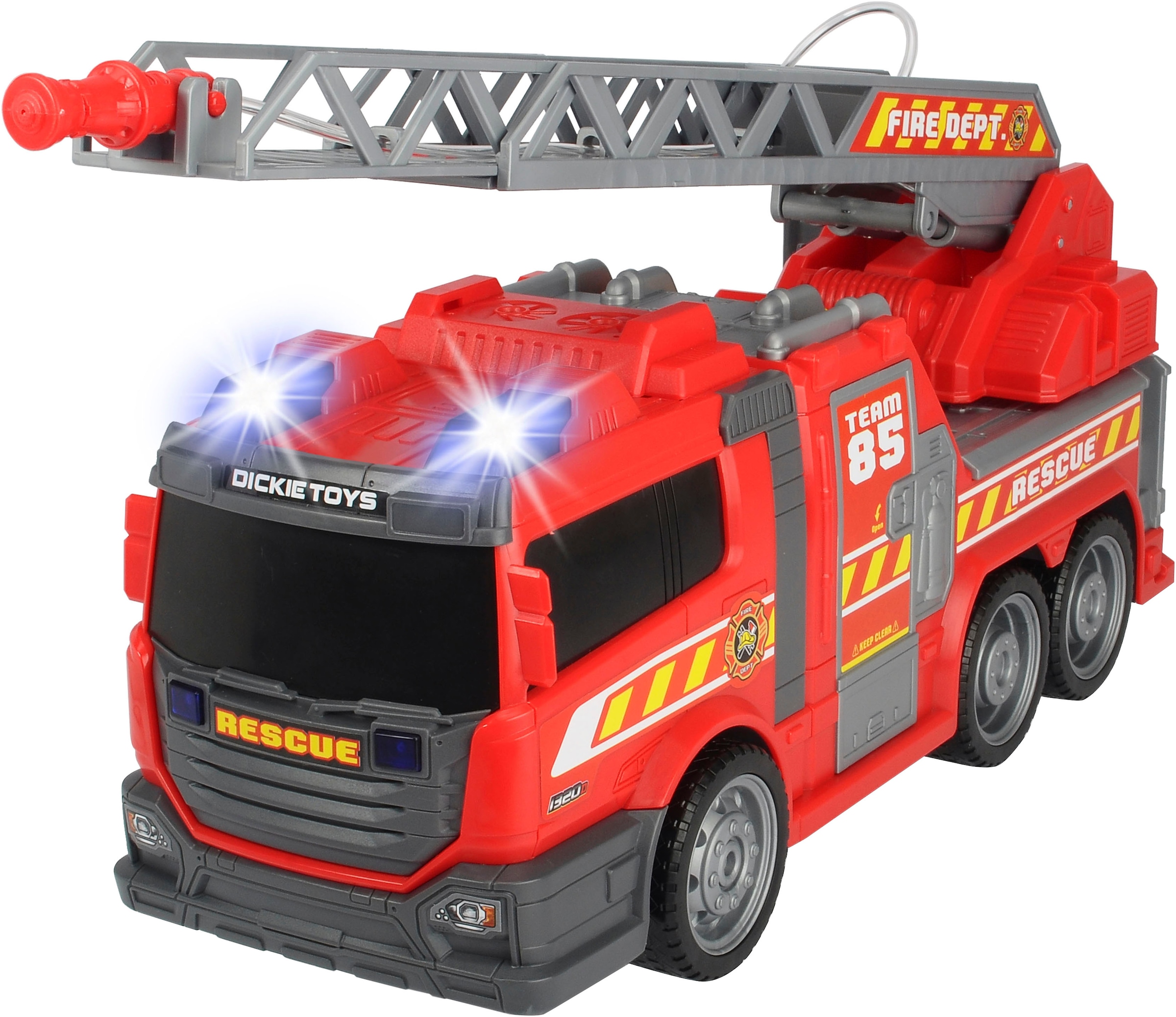 Dickie Toys Spielzeug-Feuerwehr »Fire Fighter - Feuerwehrauto«, mit Wasserspritze