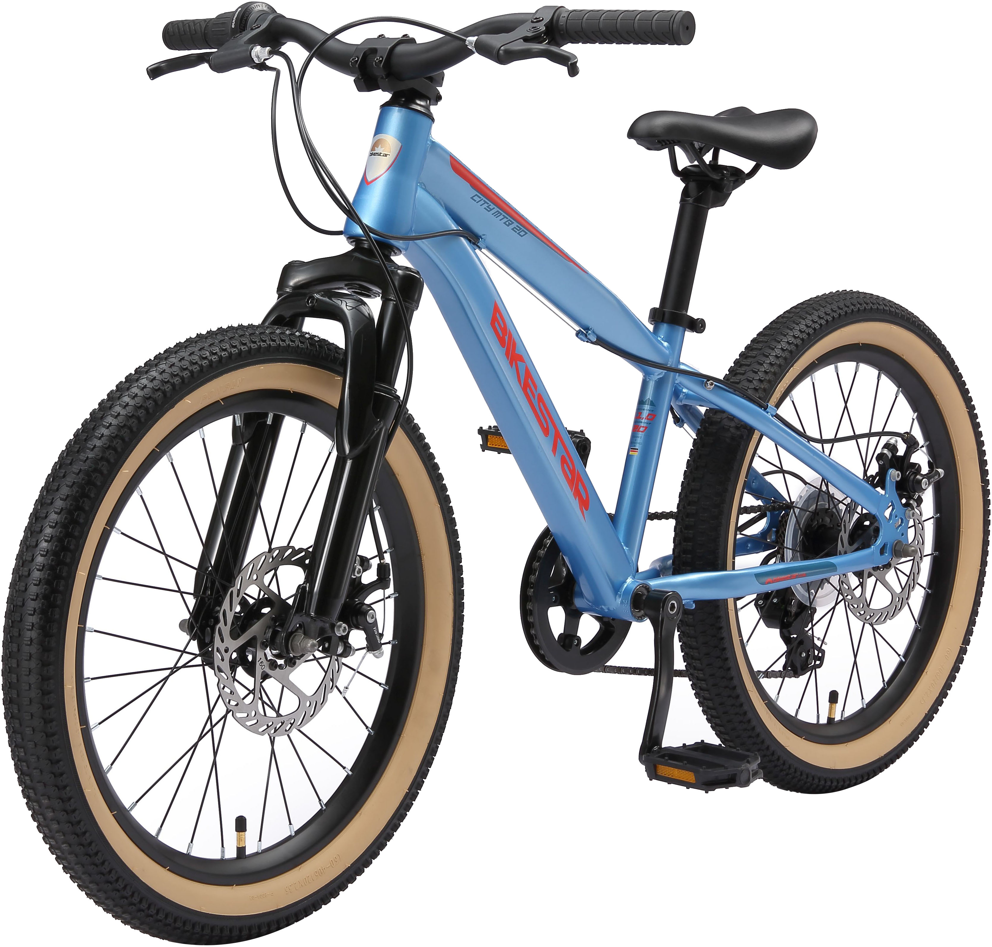Thumbnail - Bikestar Jugendfahrrad, 7 Gang, Shimano, RD-TY21 Schaltwerk, Kettenschaltung