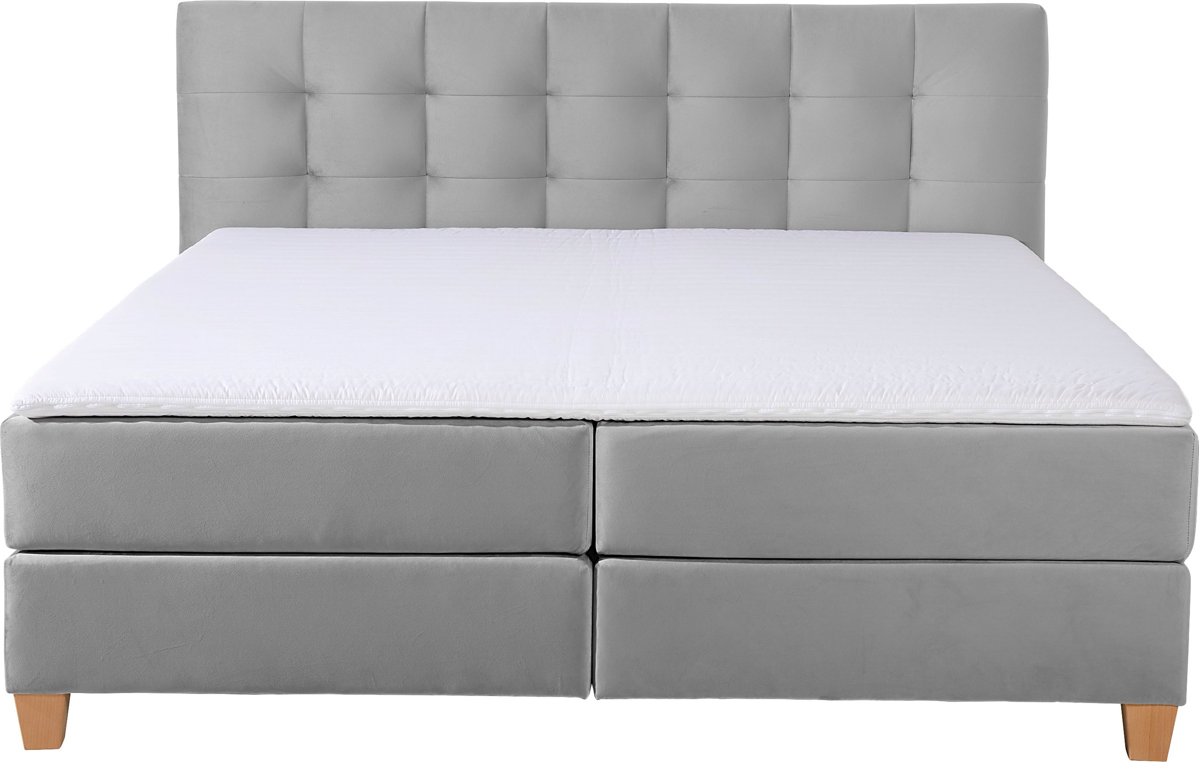 Home affaire Boxspringbett »Moulay«, inkl. Topper, in 3 Härtegraden, TFK auch in Härtegrad 4