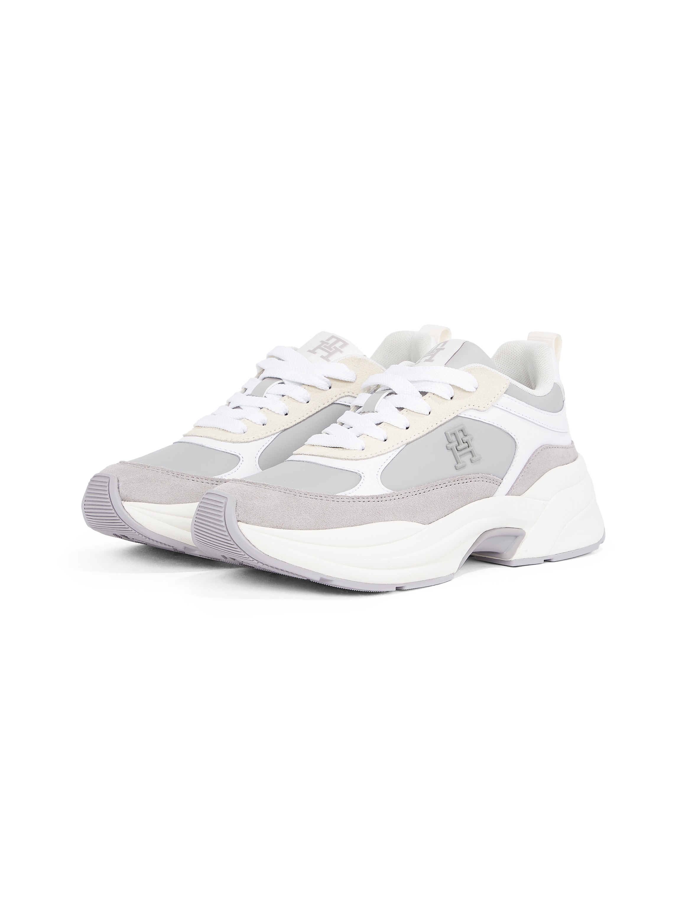 Tommy Hilfiger Plateausneaker "TH CHUNKY FEMININE RUNNER", Freizeitschuh, H günstig online kaufen