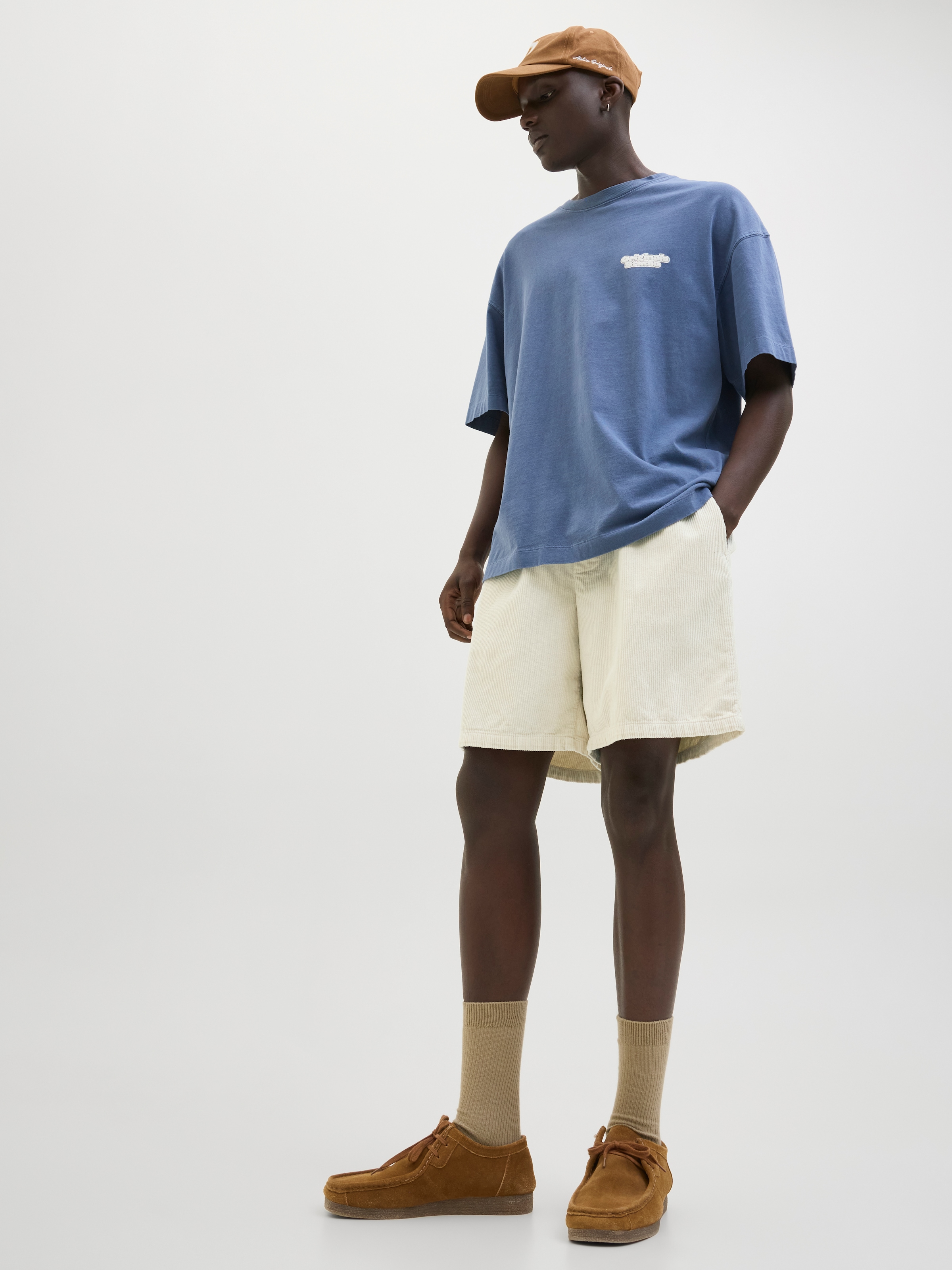 Jack & Jones Jogginghose »JPSTBILL CORDUROY JOGGER SHORTS SRT SN«