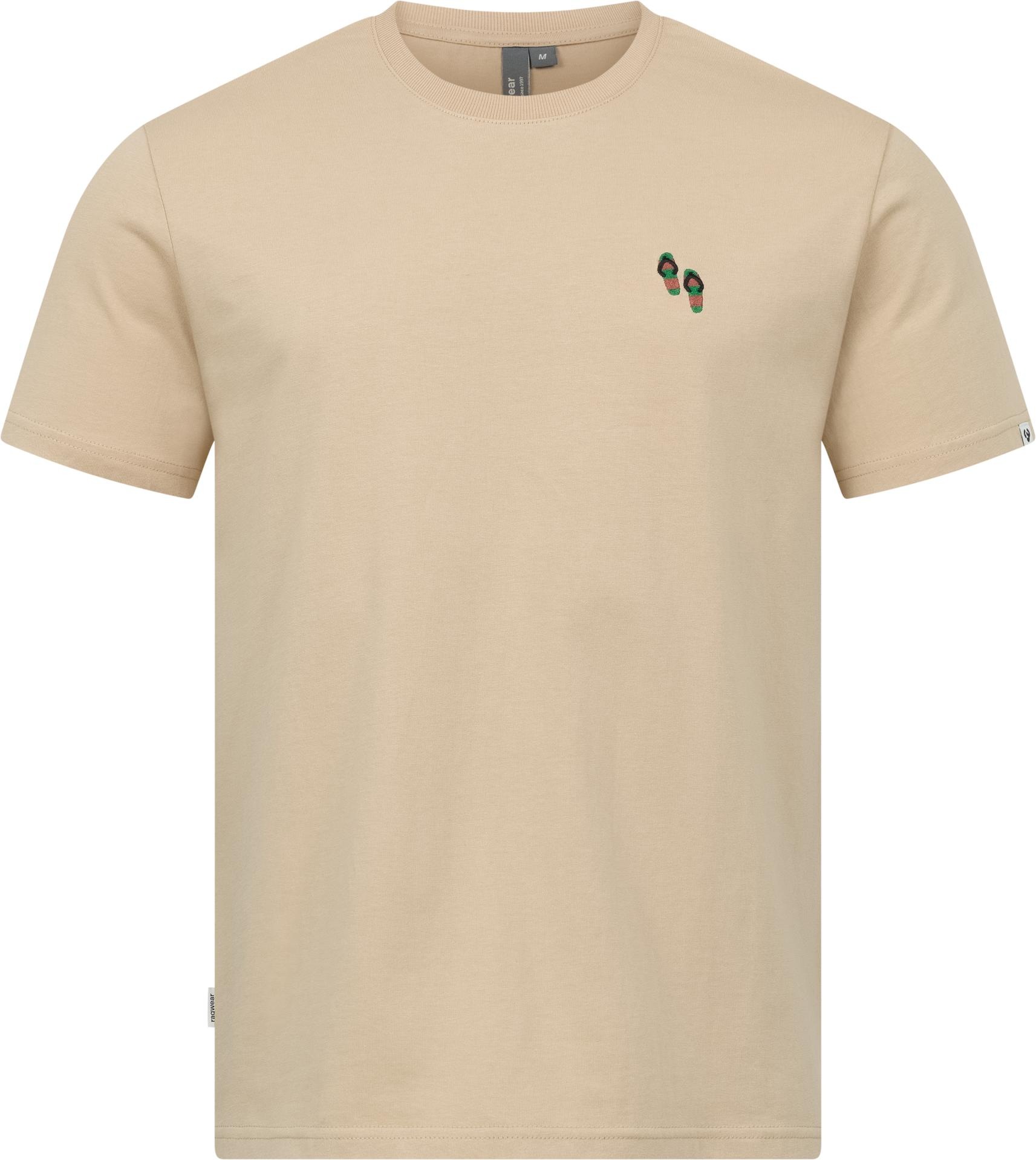 Ragwear T-Shirt "Samms B Gots YOUMODO" Kurzärmliges Shirt mit Beach-Slipper günstig online kaufen