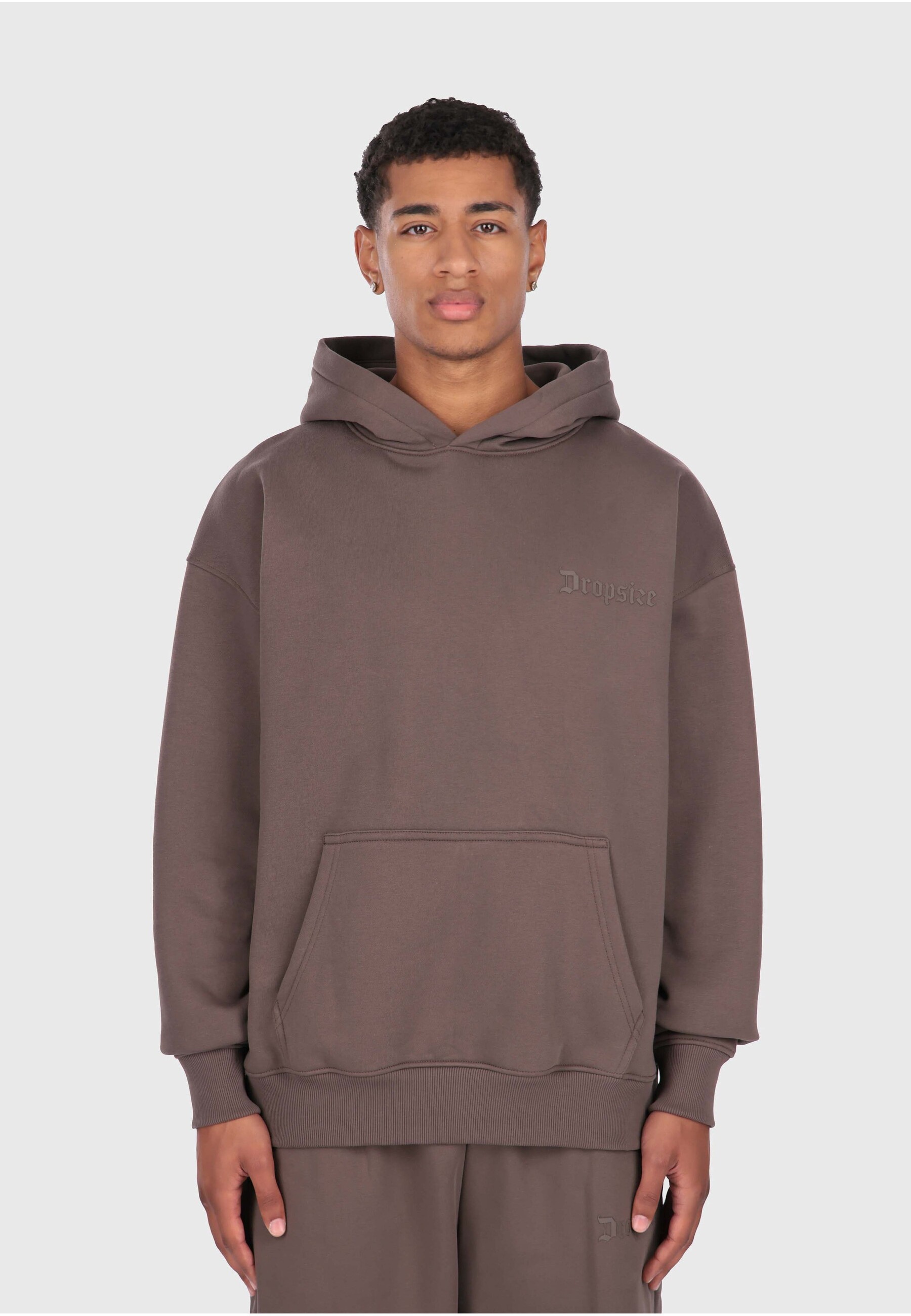 Dropsize Kapuzenpullover »Dropsize HEAVY OVERSIZE HD LOGO HOODIE« 1 Stk.
