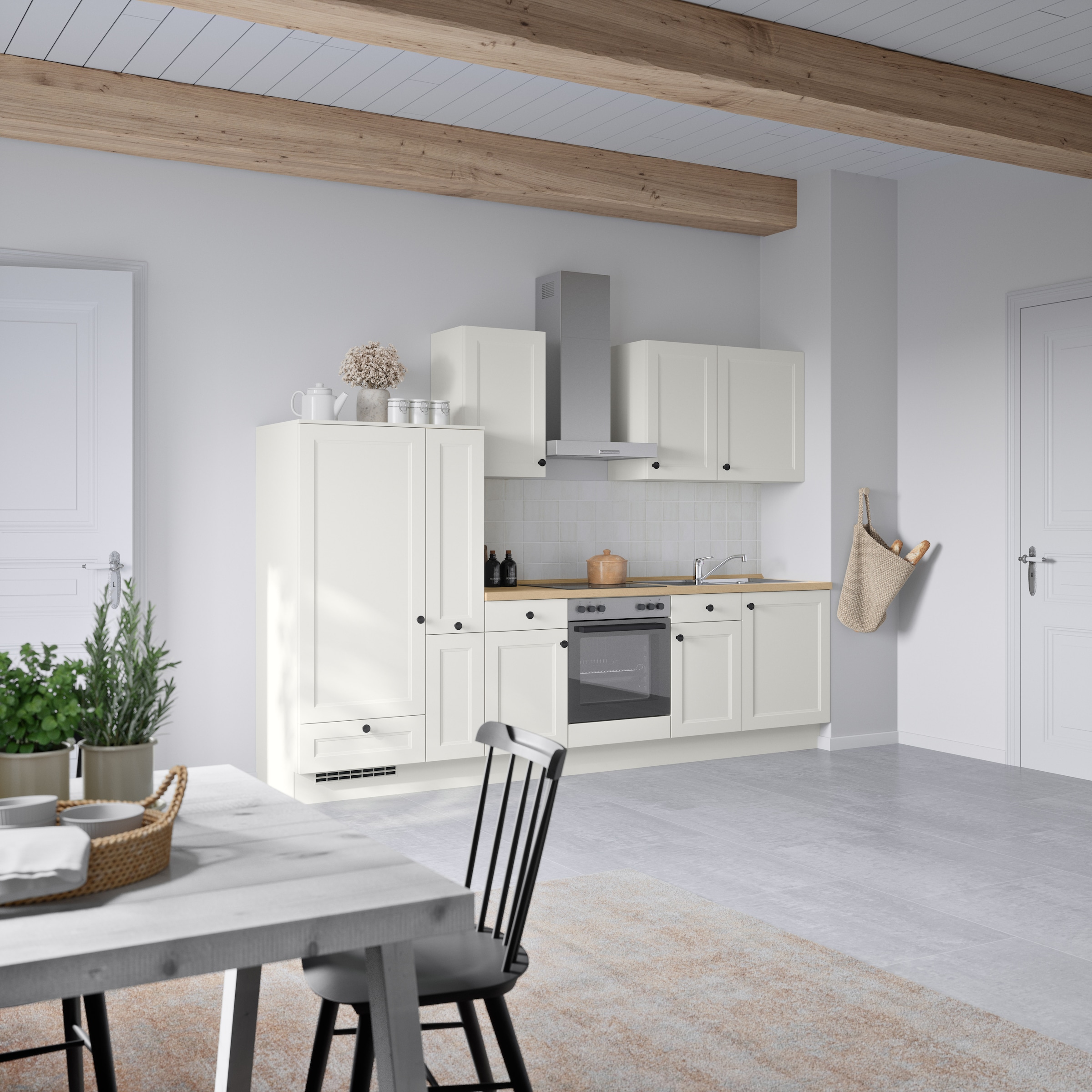 nobilia® Küchenzeile »"Cascada I"« vormontiert, Ausrichtung wählbar, Breite 300 cm, wahlw. mit E-Geräten