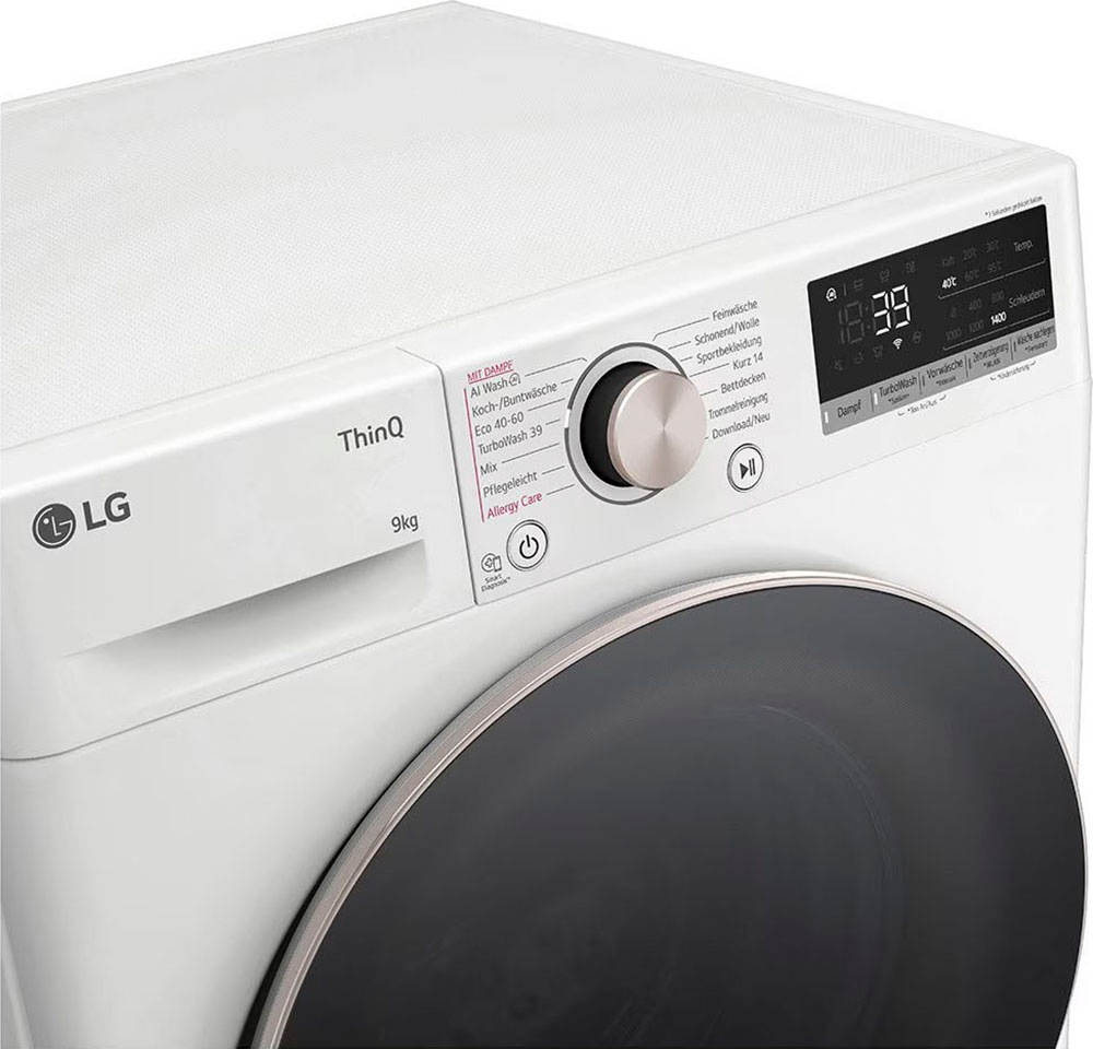 LG Waschmaschine »F4WR709G«, 9 kg, 1400 U/min