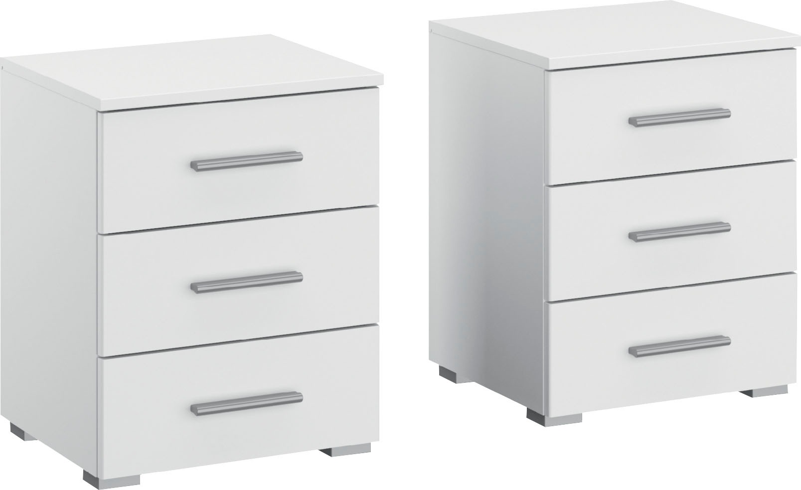 rauch Nachtkommode »Base«, (Set), 2er-Set, optional in moderner Hochglanz-Front