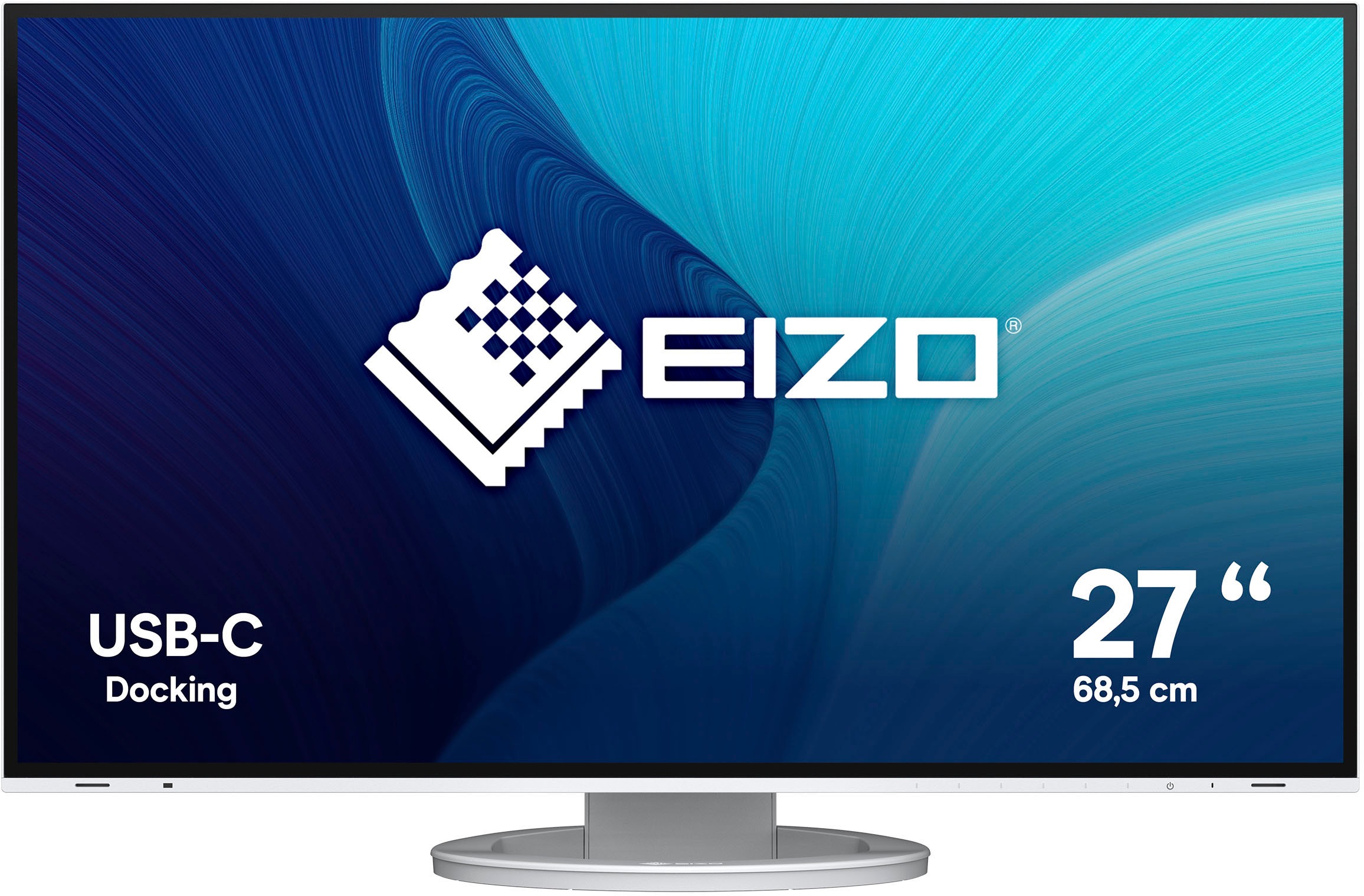 EIZO LED-Monitor "FlexScan EV2781", B:61,1cm H:35,7cm T:5,6cm, weiß, Monitore