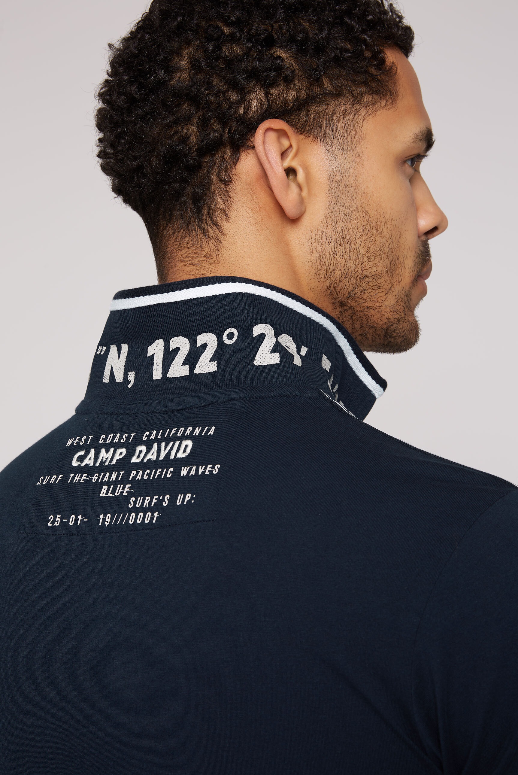 CAMP DAVID Poloshirt, aus Baumwolle