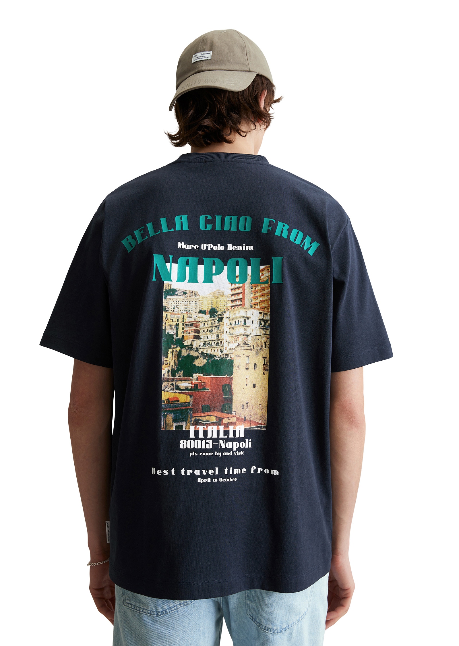 Marc O'Polo DENIM T-Shirt »mit Print auf Vorder- und Rückseite«